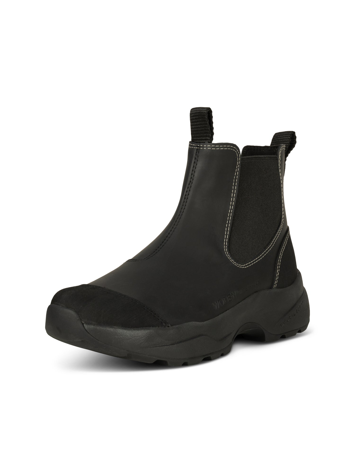 WODEN Siri Waterproof Rubber Boots 021 Black/Black