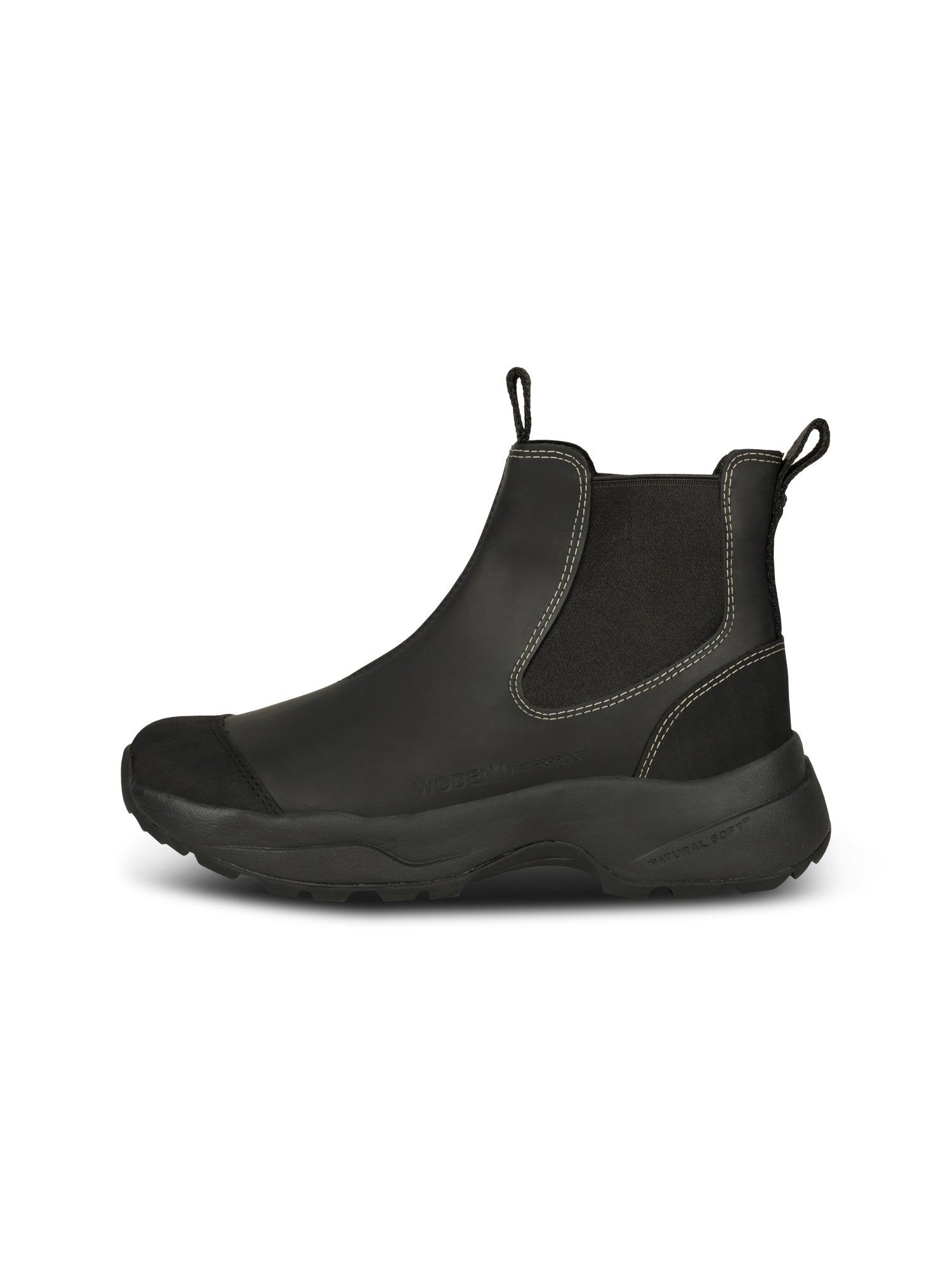 WODEN Siri Waterproof Rubber Boots 021 Black/Black