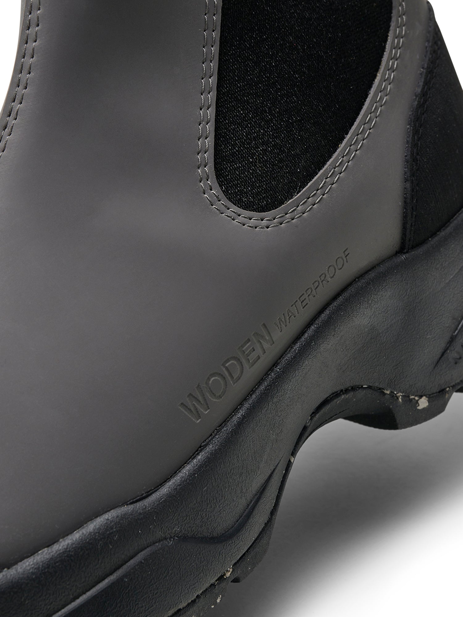 WODEN Siri Waterproof Rubber Boots 051 Dark Grey