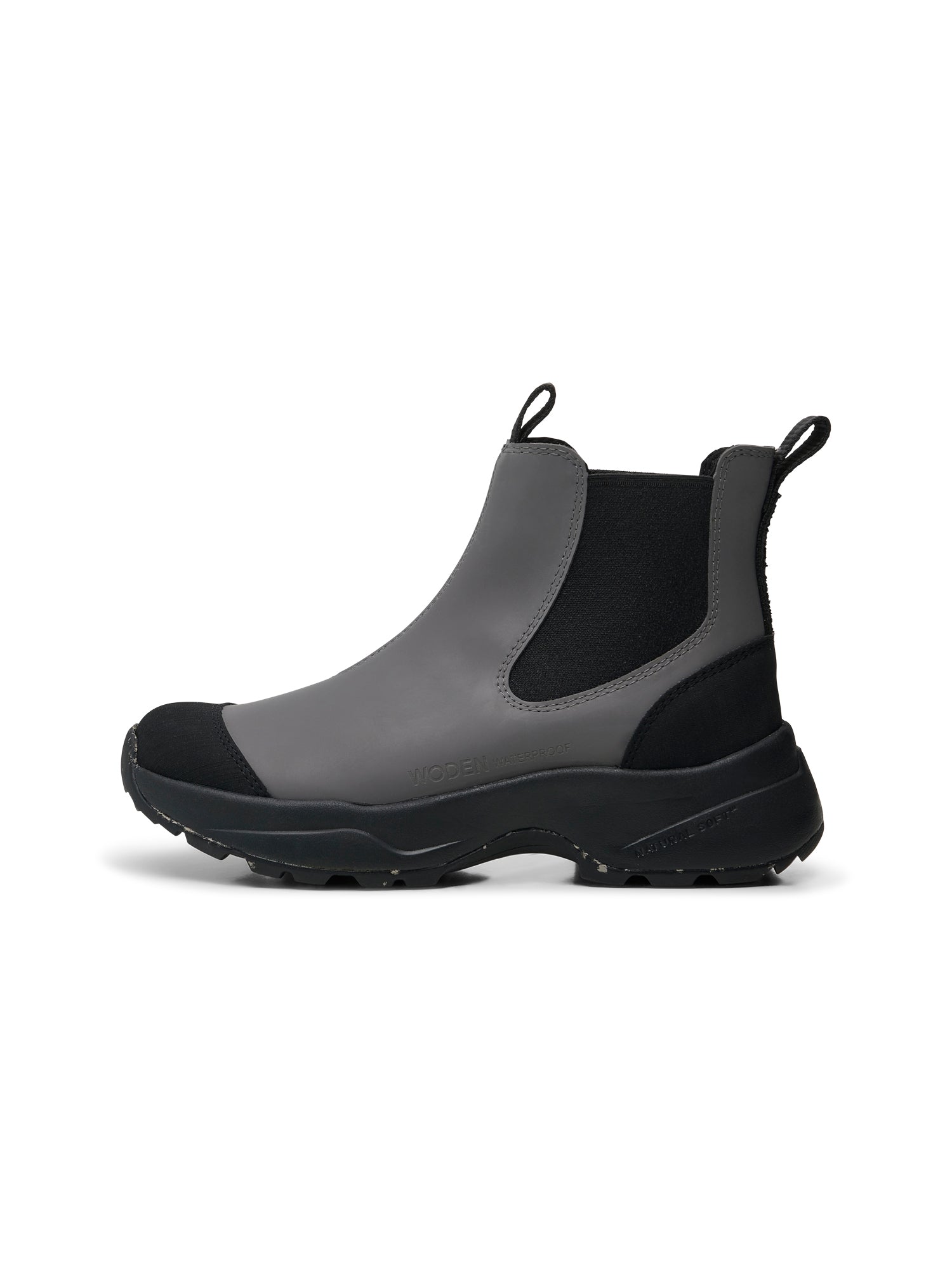 WODEN Siri Waterproof Rubber Boots 051 Dark Grey