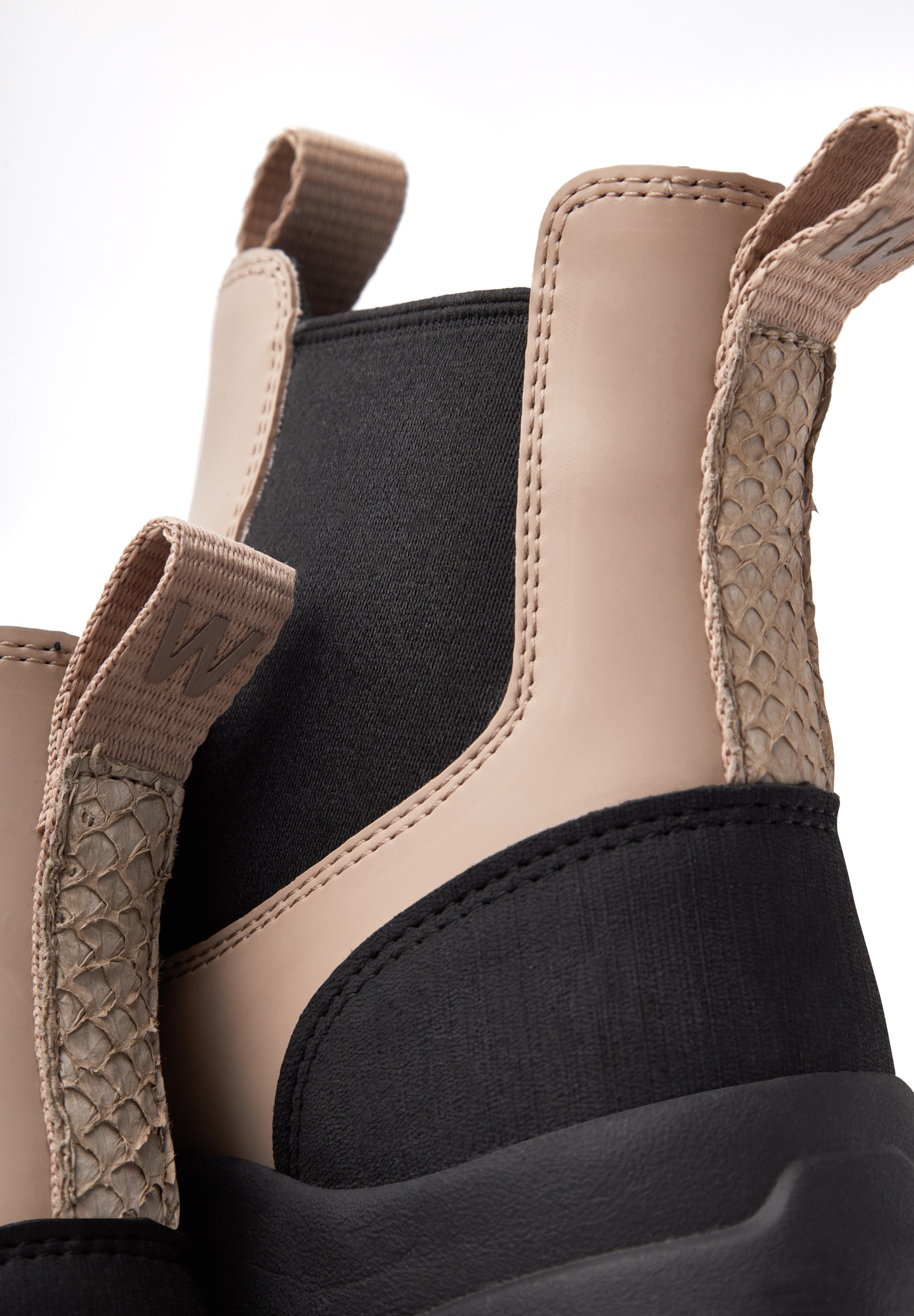 WODEN Siri Waterproof Rubber Boots 065 Taupe