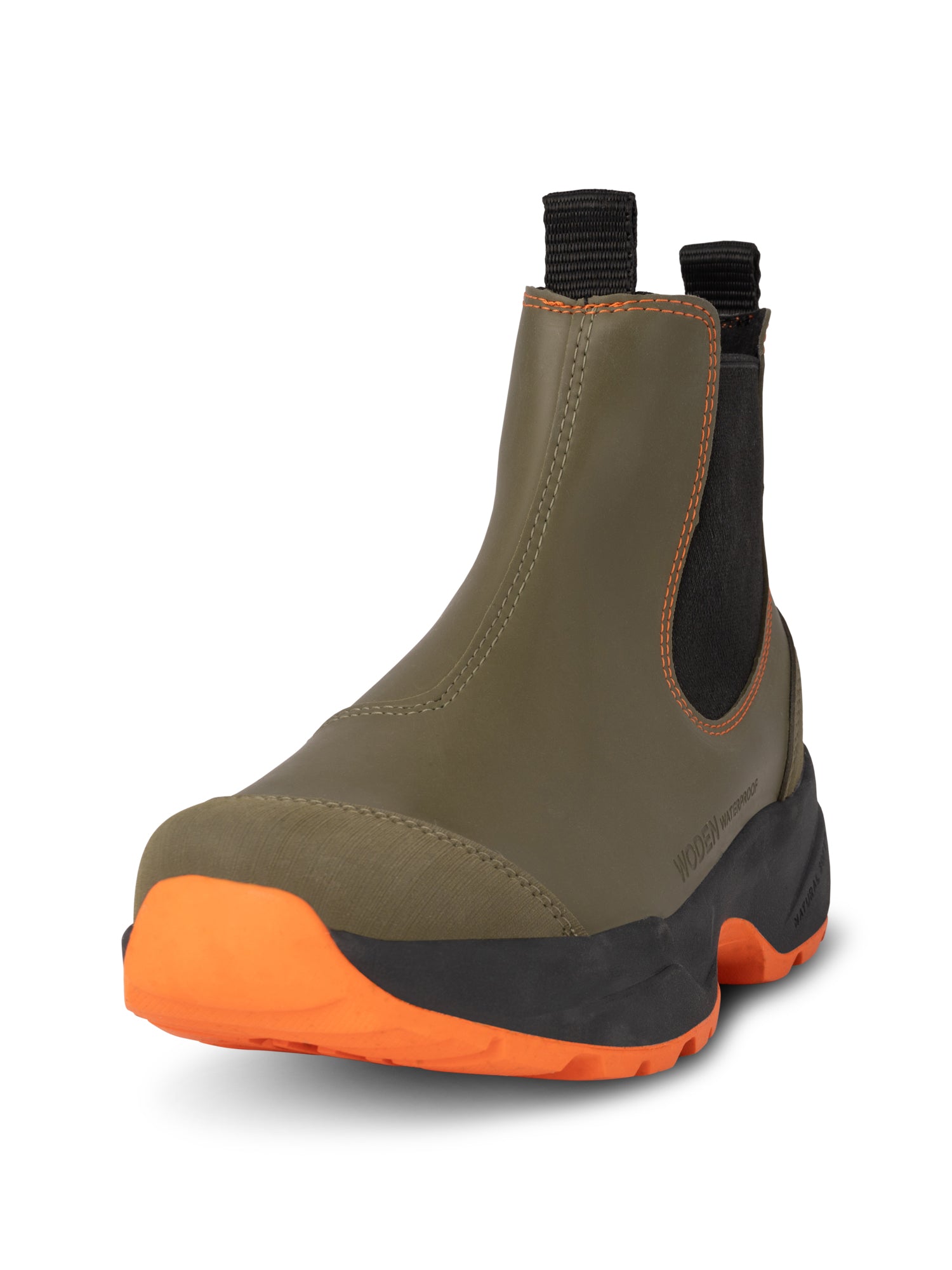 WODEN Siri Waterproof Rubber Boots 295 Dark Olive