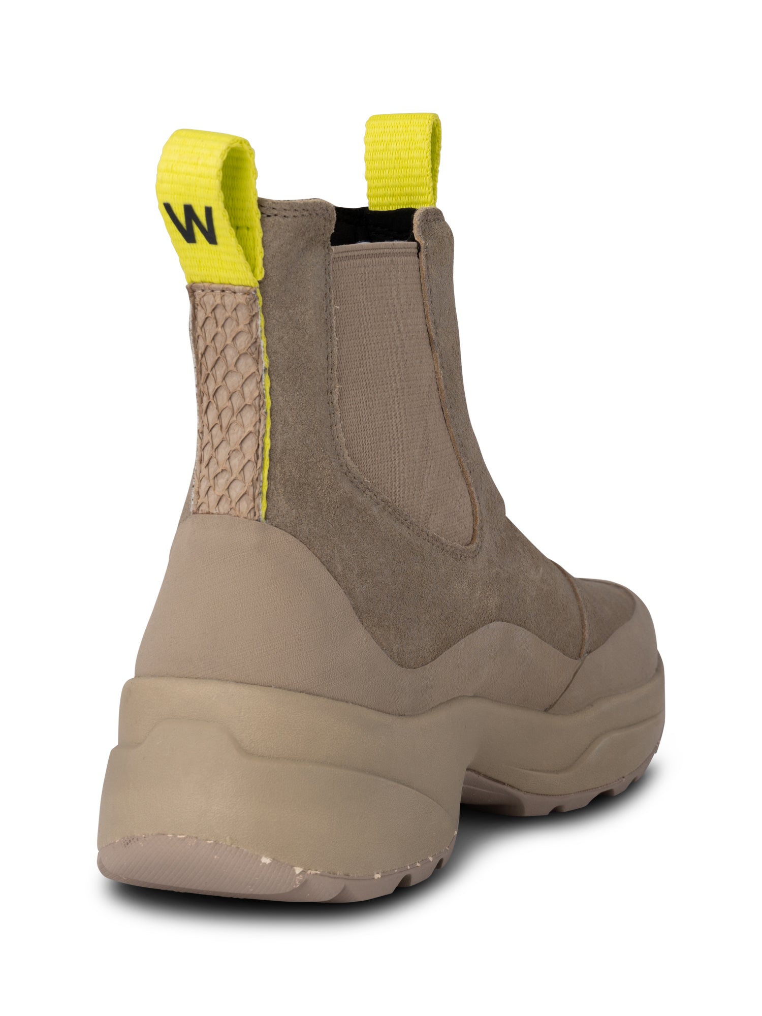 WODEN Solveig Suede Waterproof Boots 776 Silver Mink