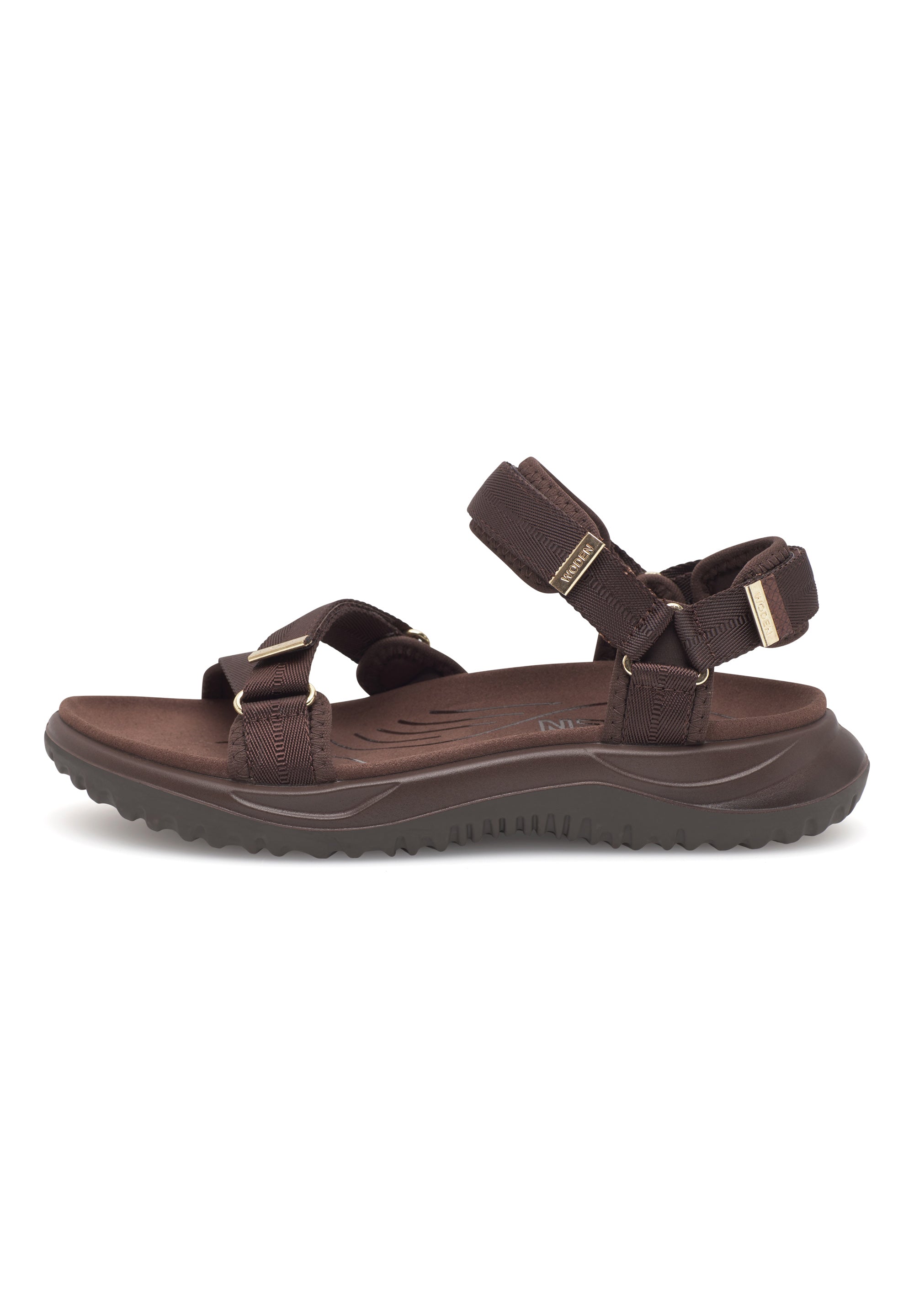 WODEN Solvej Sandals 063 Chocolate