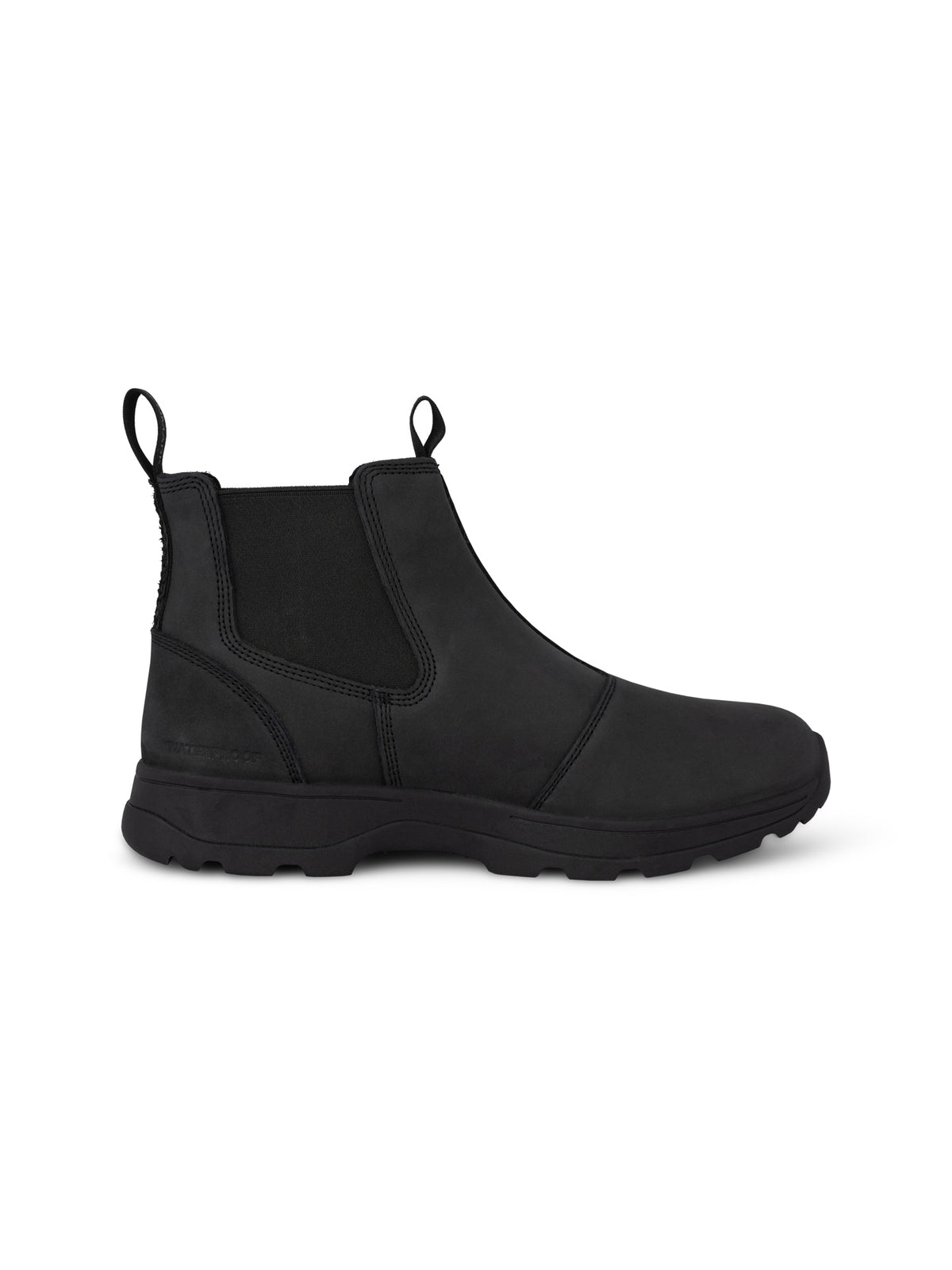 WODEN MENS Svend Leather Waterproof Boots 020 Black