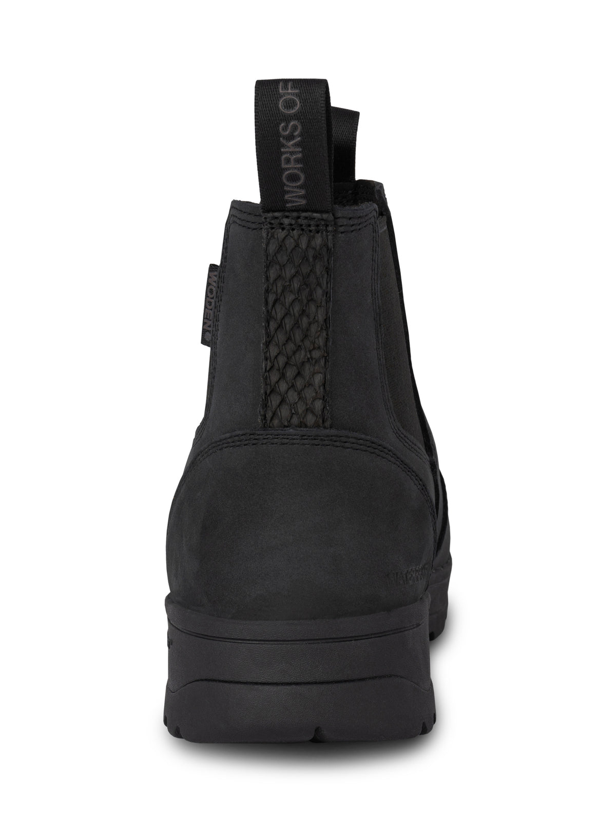 WODEN MENS Svend Leather Waterproof Boots 020 Black