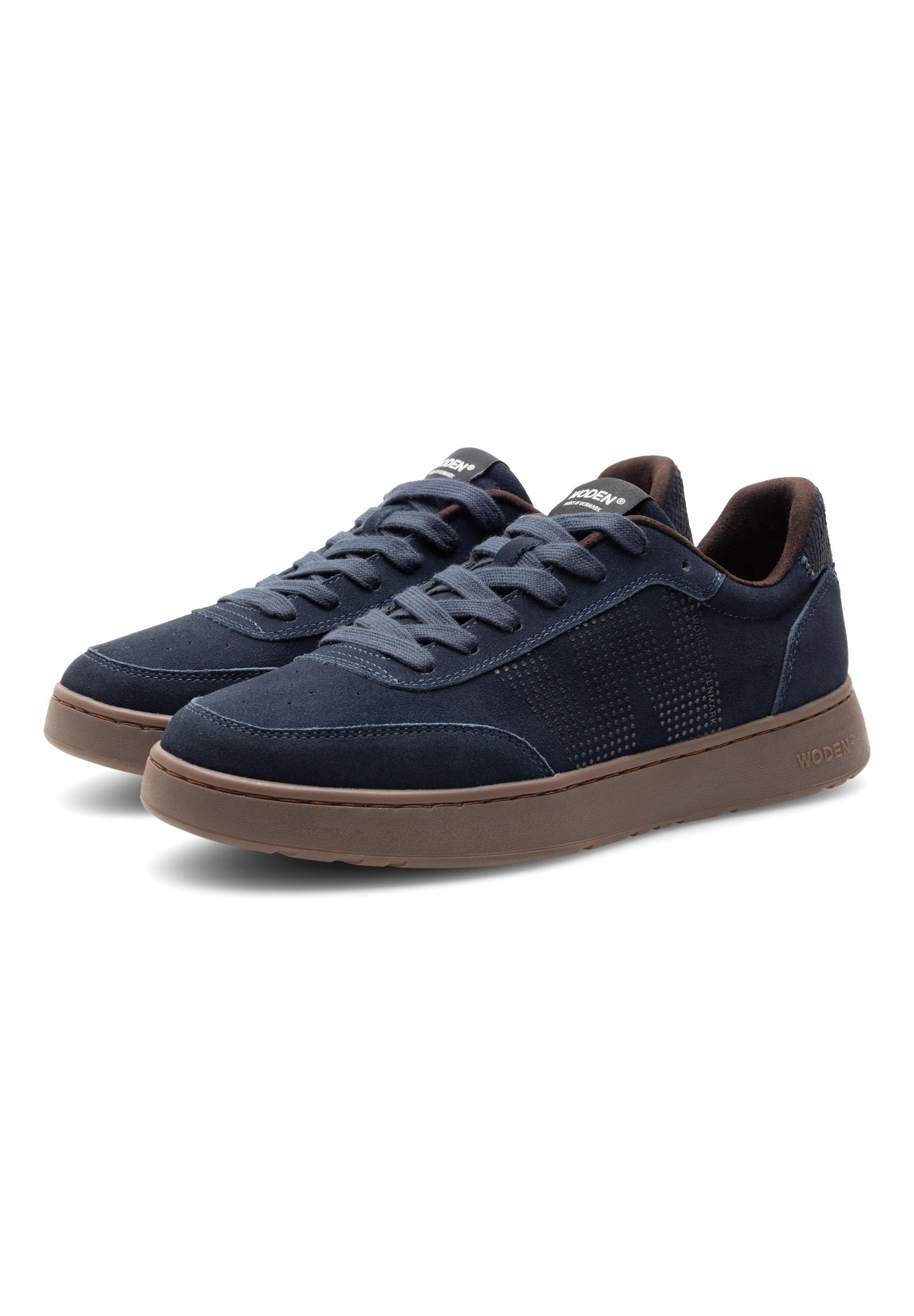 WODEN MENS Toke Sneakers 009 Dark Navy