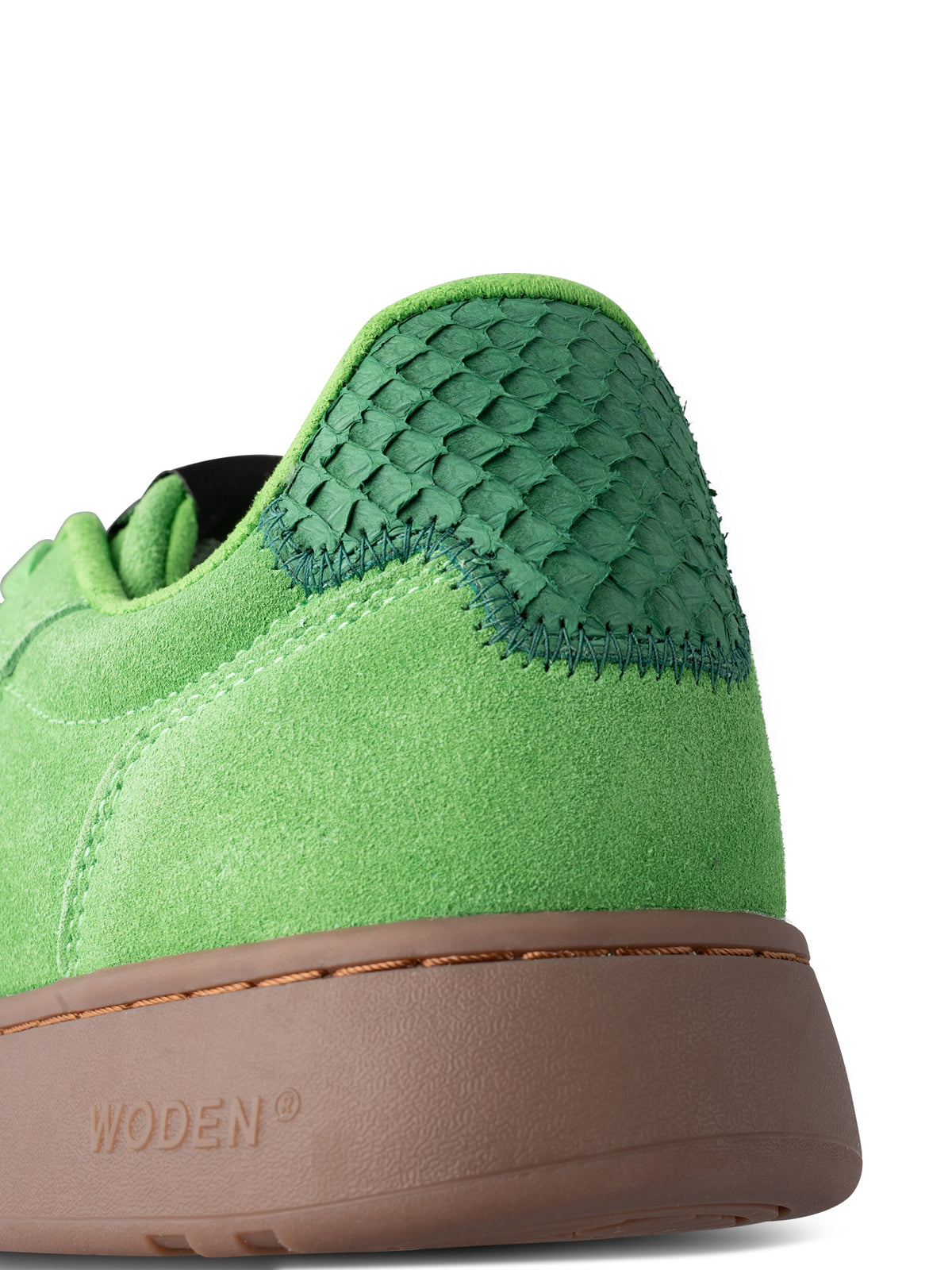 WODEN MENS Toke Sneakers 157 Green Flair