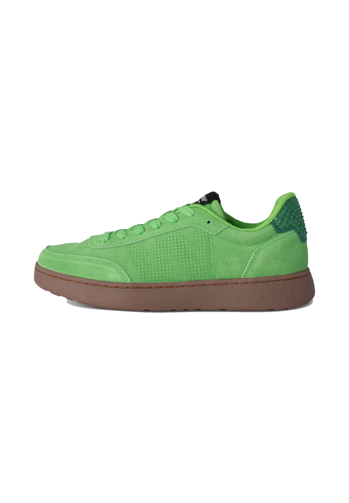WODEN MENS Toke Sneakers 157 Green Flair
