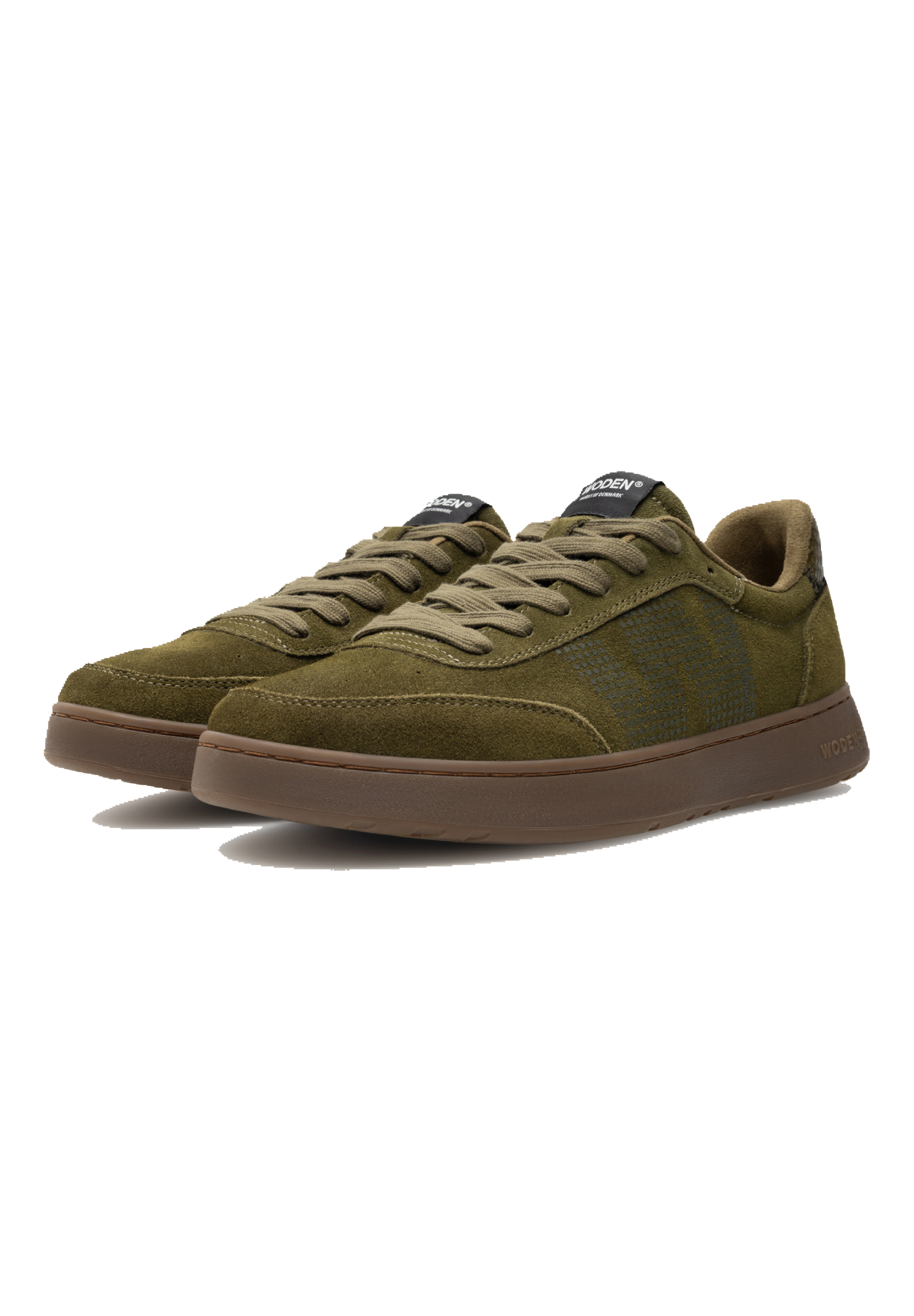 WODEN MENS Toke Sneakers 295 Dark Olive