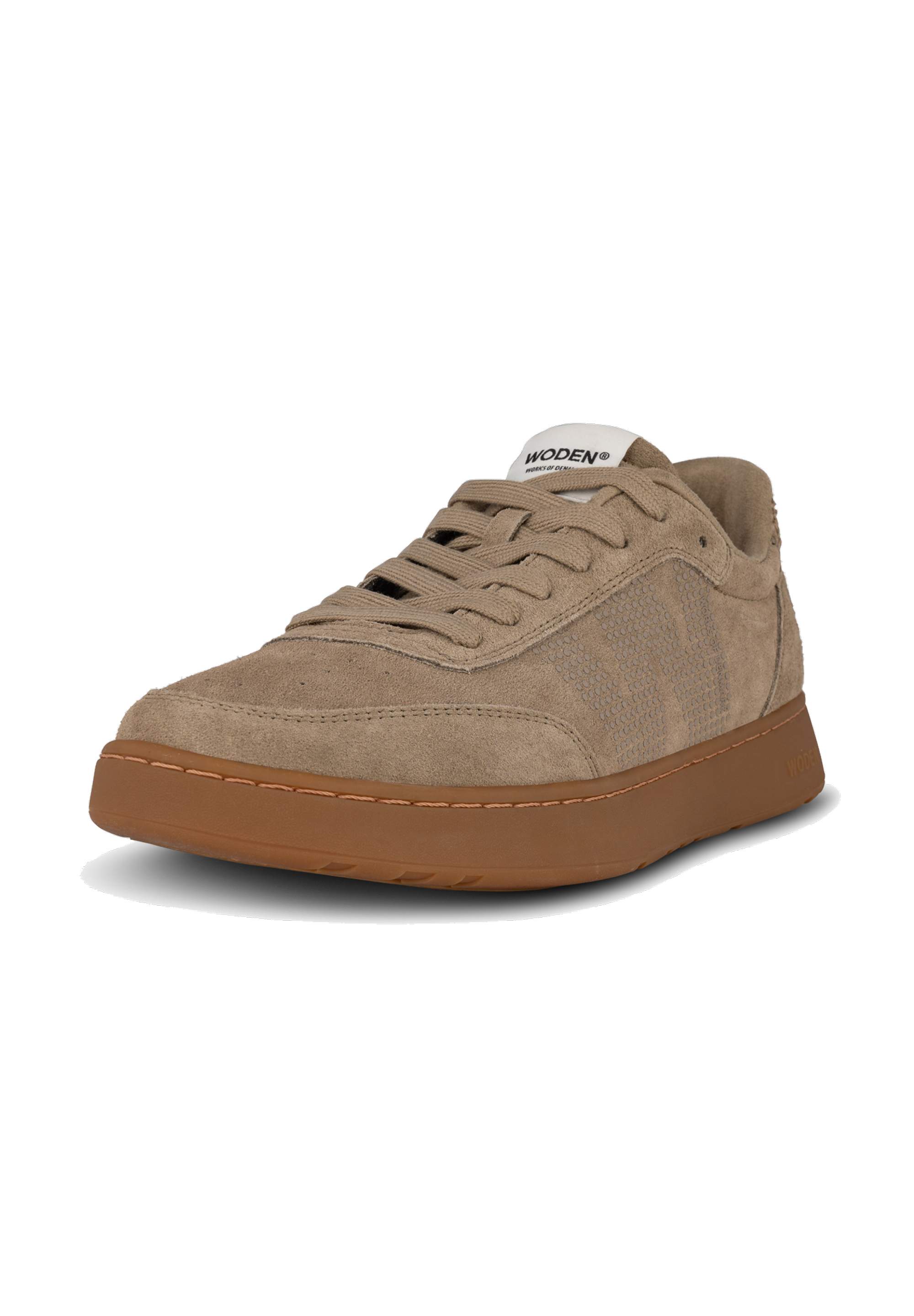 WODEN MENS Toke Sneakers 776 Silver Mink