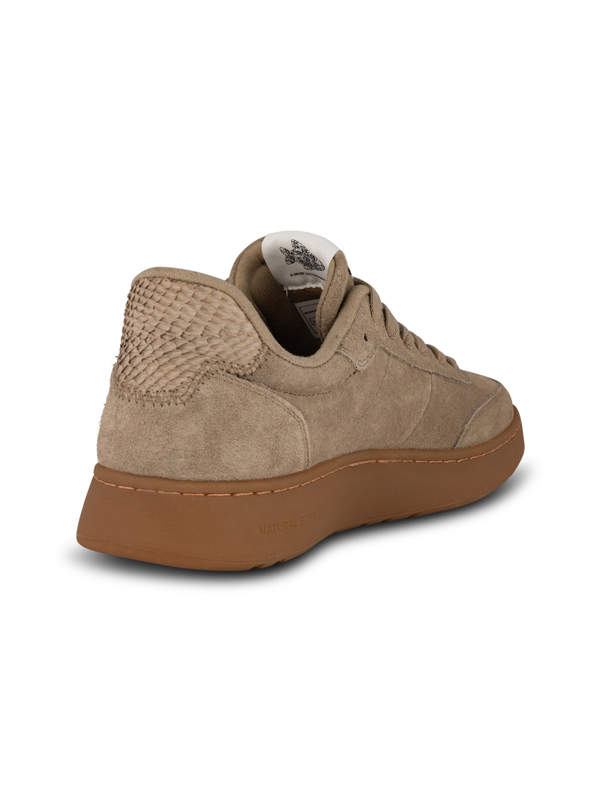 WODEN MENS Toke Sneakers 776 Silver Mink
