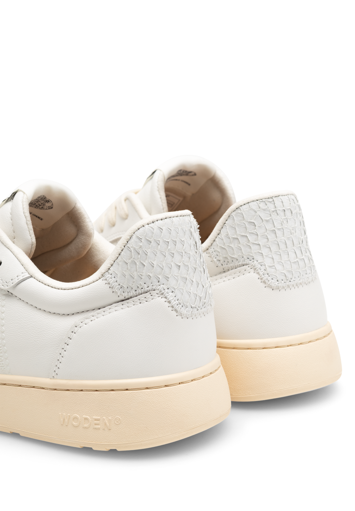 WODEN MENS Toke L Sneakers 511 Blanc de Blanc
