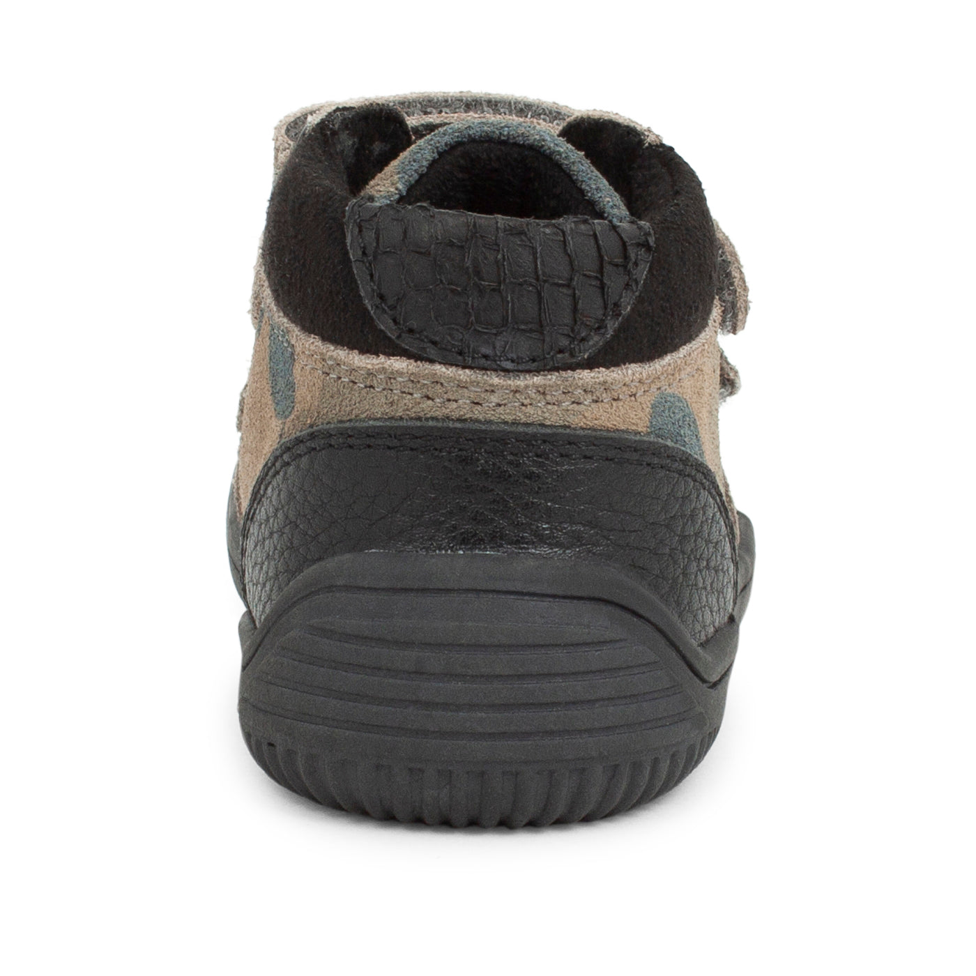 WODEN KIDS Tristan Suede Prewalker 332 Green Camouflage
