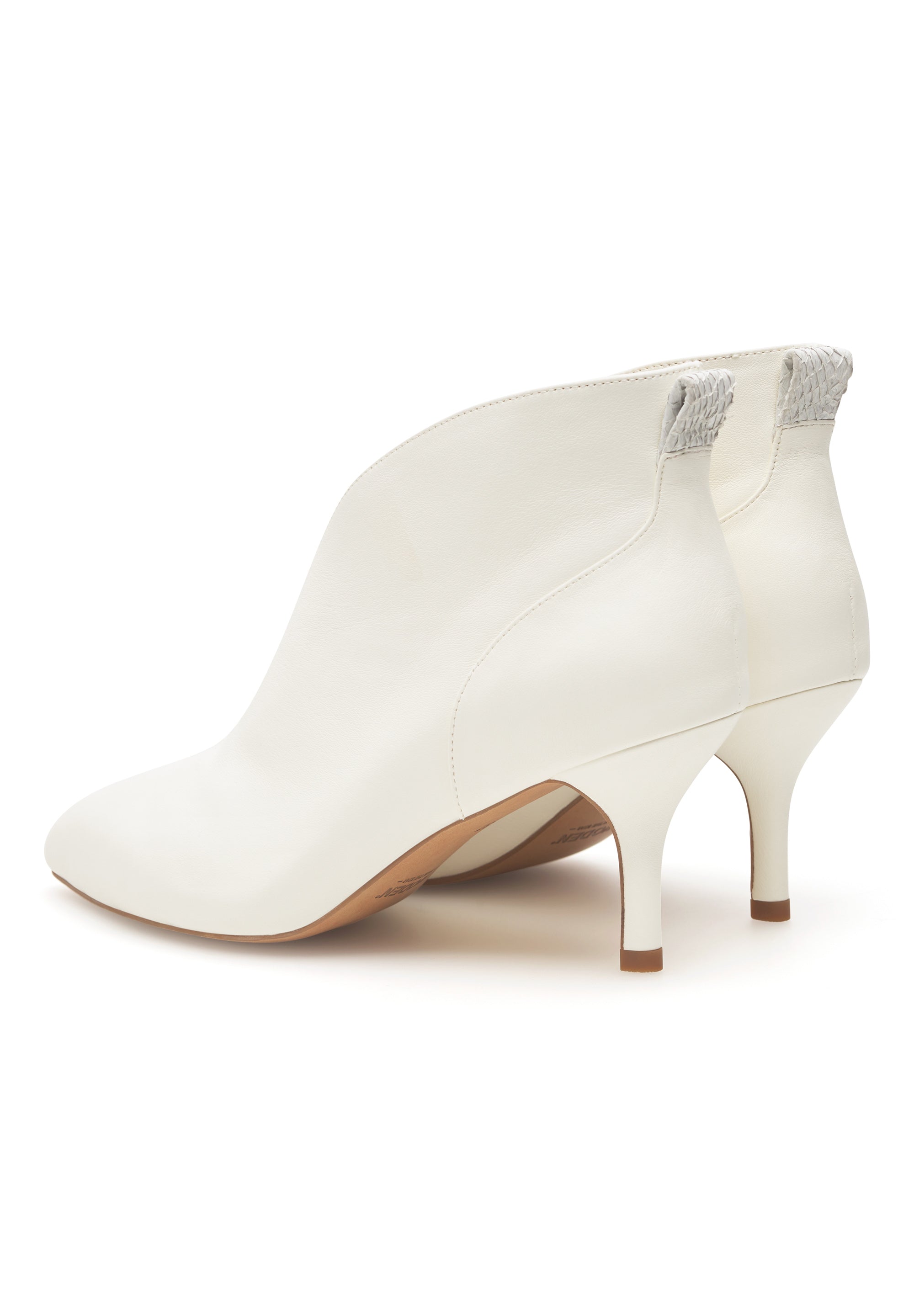 WODEN STB WOMENS Valentine Low Cut L Heels 730 Whisper White