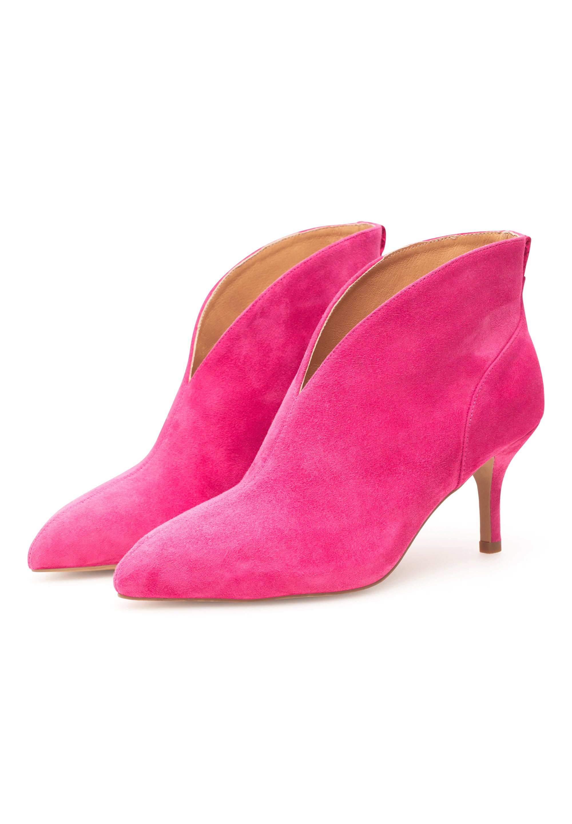 WODEN Valentine Low Cut S Heeled Boots 309 Pitaya