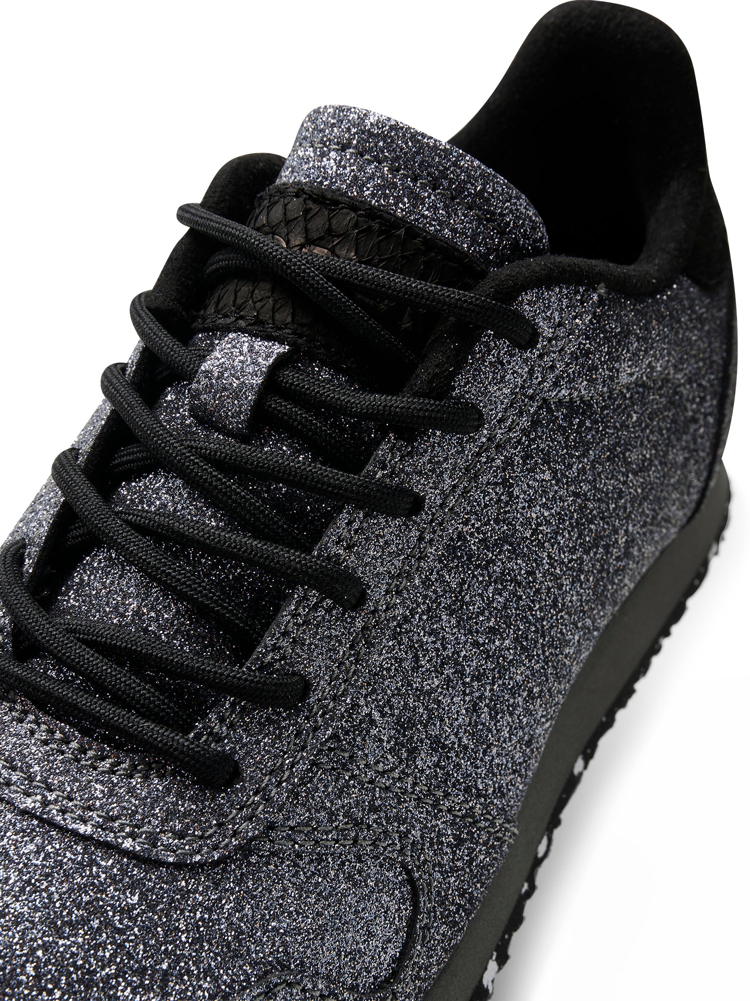 WODEN Ydun Glitter Sneakers 421 Black Glitter
