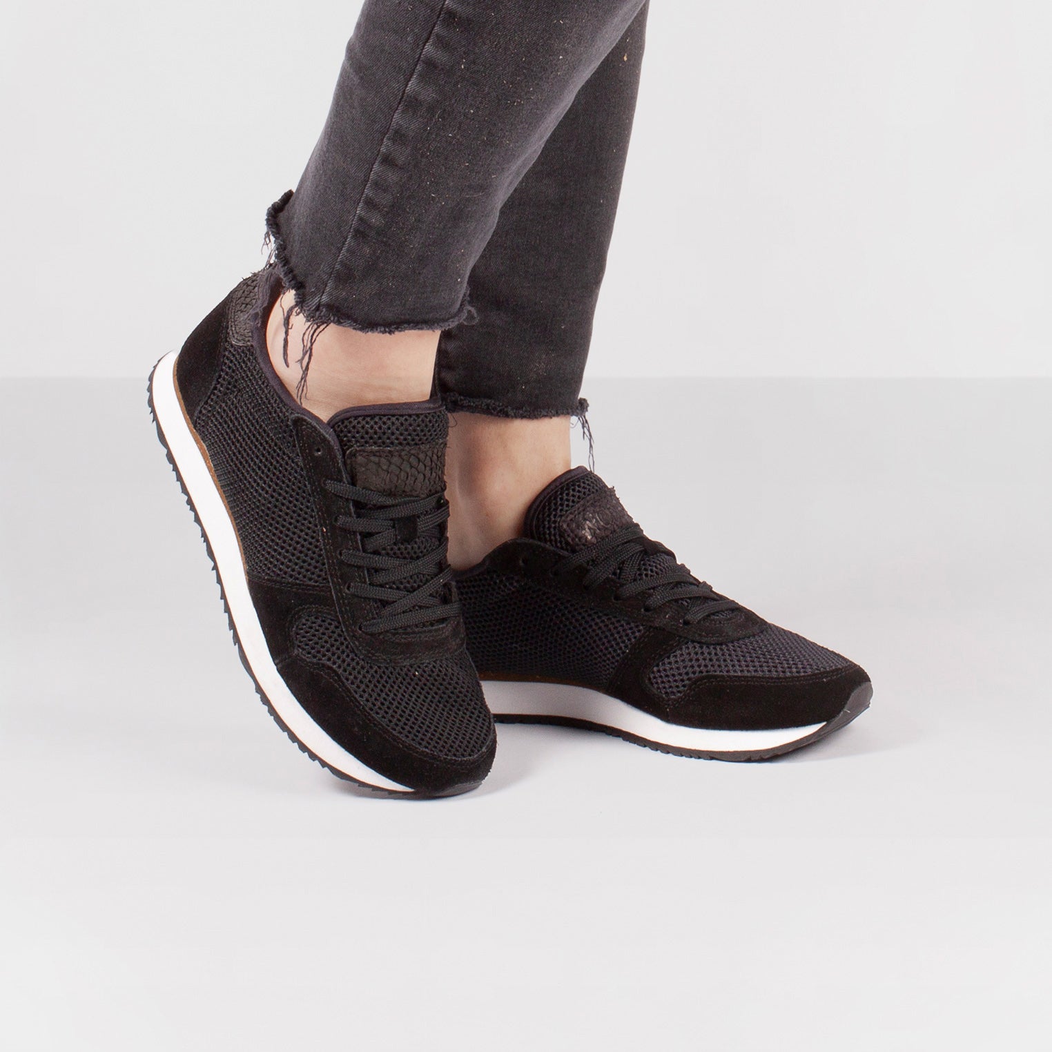 WODEN Ydun Mesh NSC Sneakers 020 Black