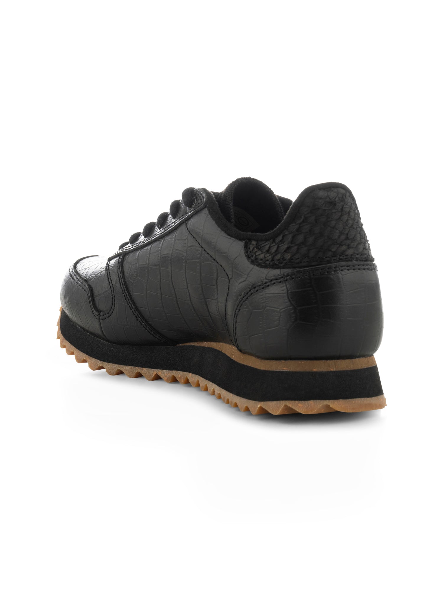 WODEN Ydun Shiny Leather Sneakers 020 Black