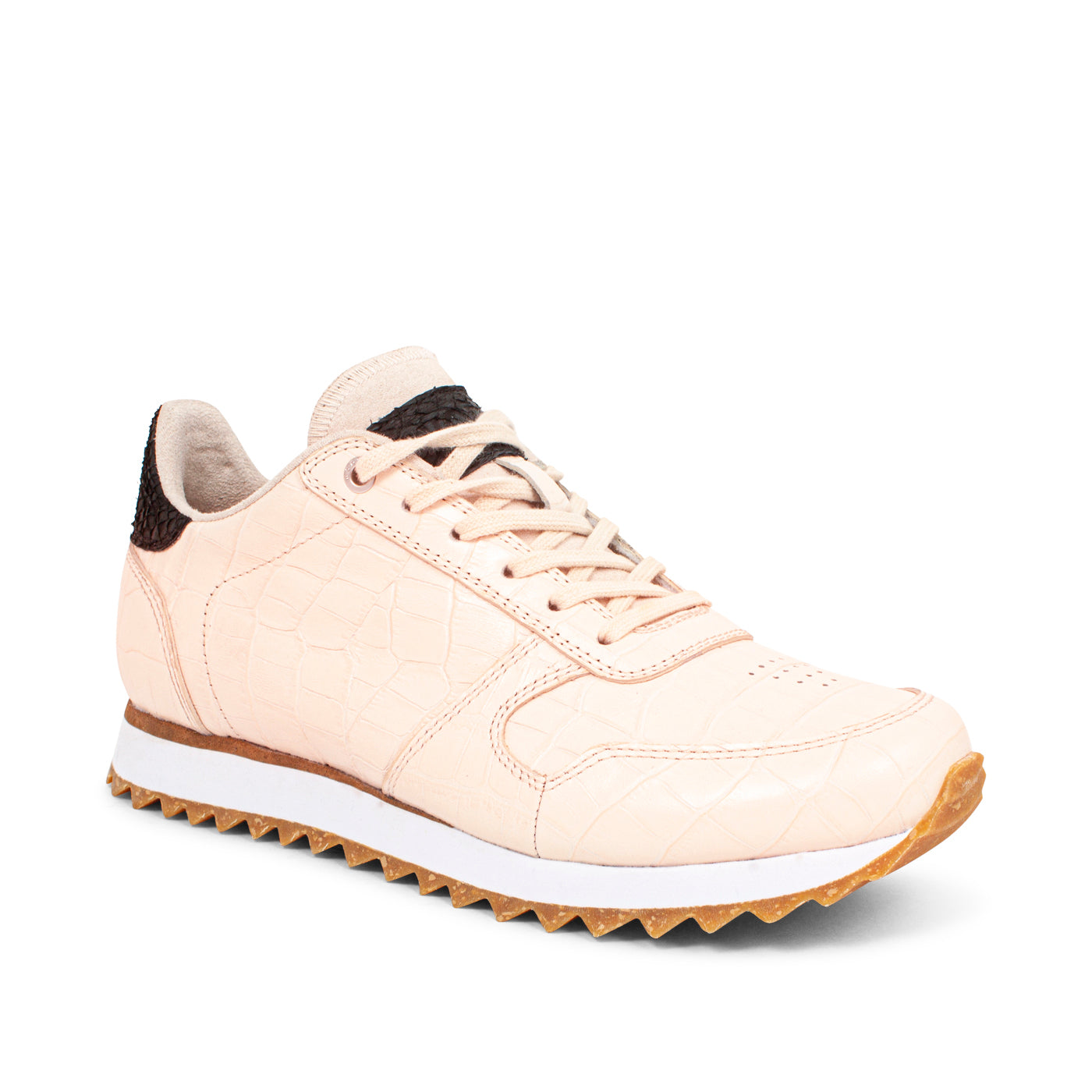 WODEN Ydun Shiny Leather Sneakers 730 Whisper White