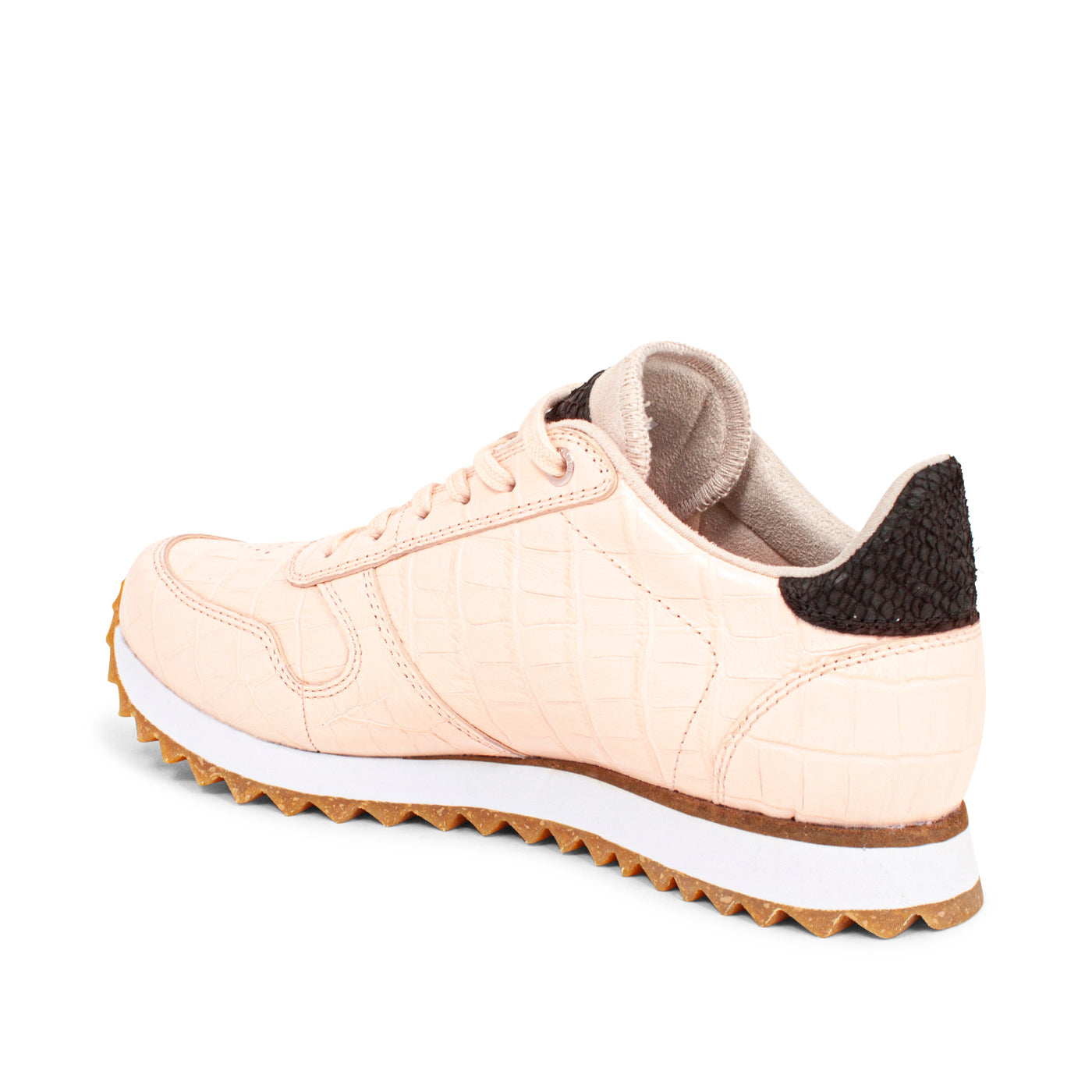 WODEN Ydun Shiny Leather Sneakers 730 Whisper White