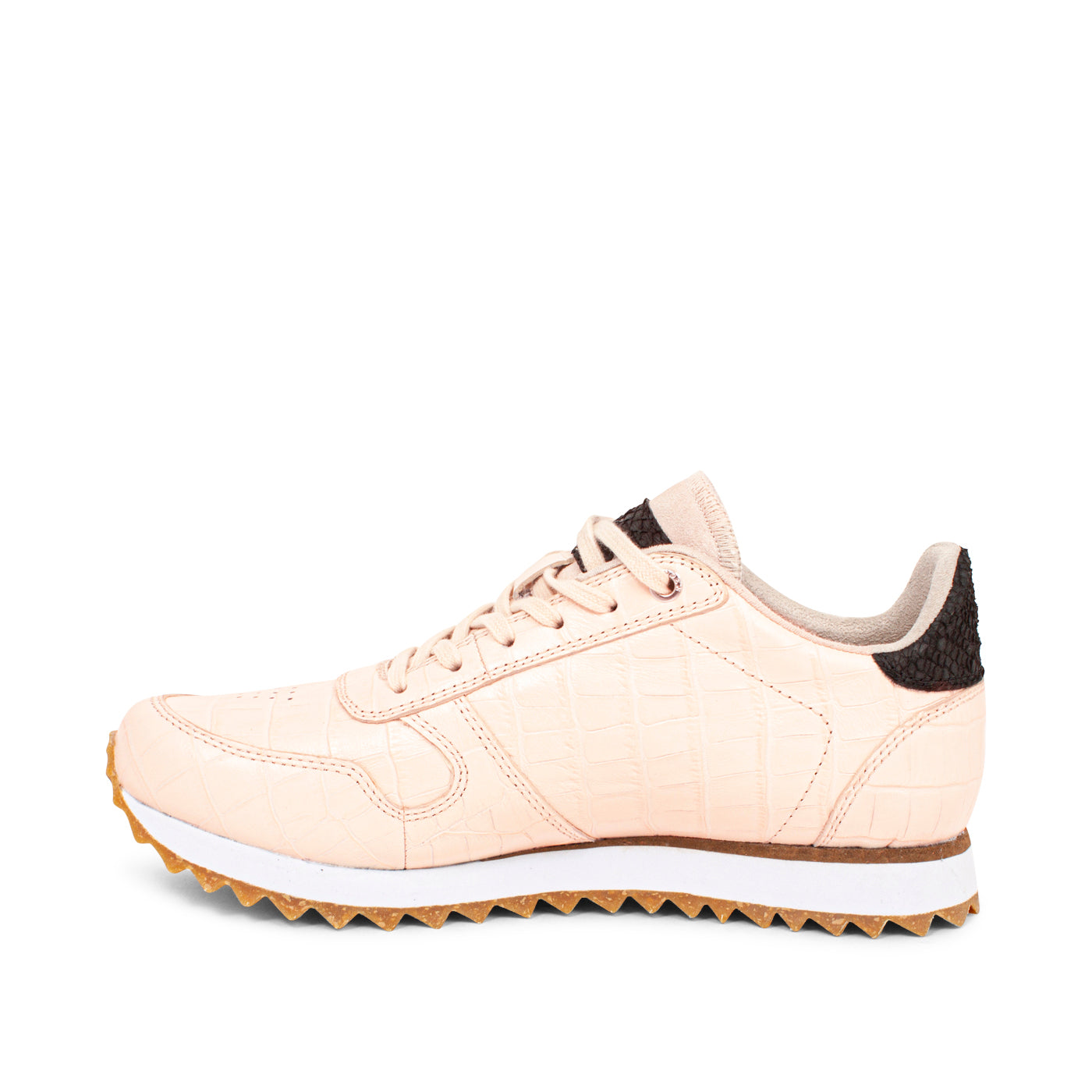 WODEN Ydun Shiny Leather Sneakers 730 Whisper White