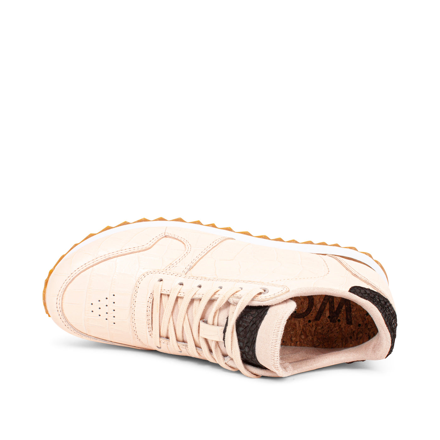 WODEN Ydun Shiny Leather Sneakers 730 Whisper White