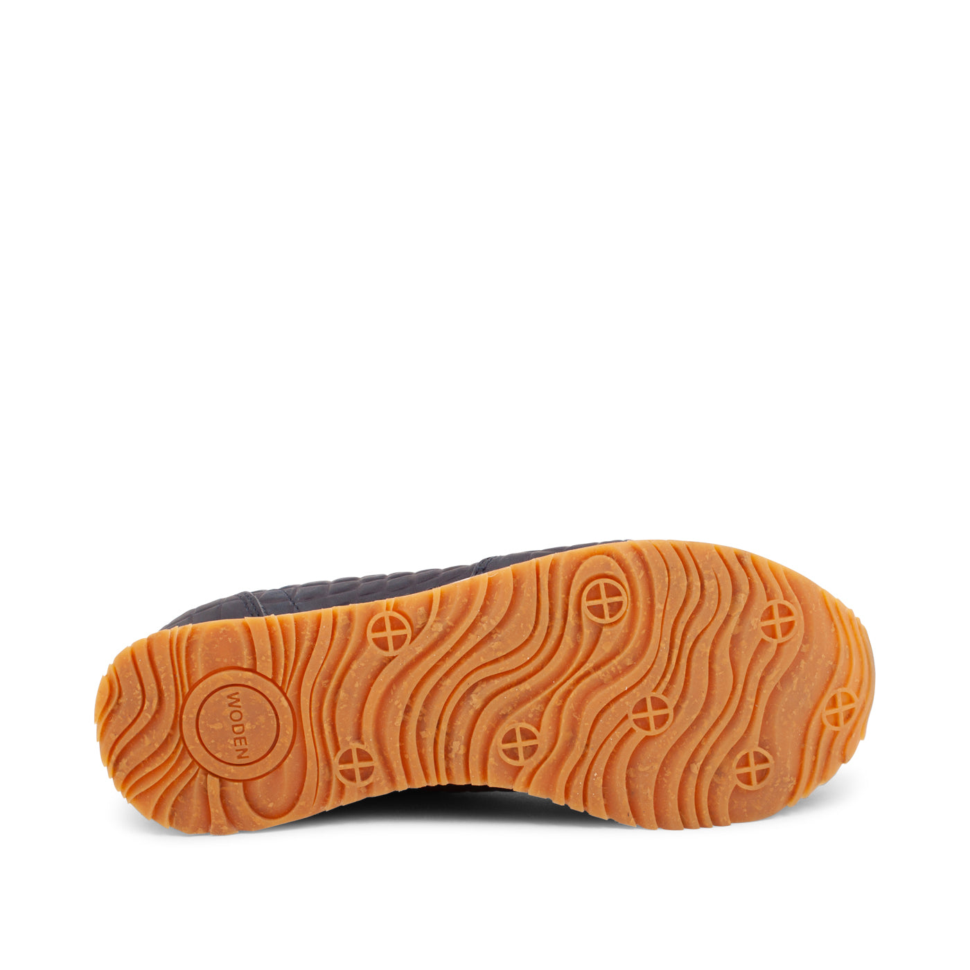 WODEN Ydun Stamped Leather Sneakers 010 Navy