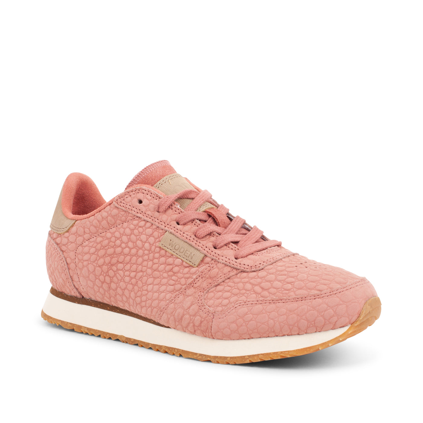 WODEN Ydun Stamped Leather Sneakers 605 Canyon Rose