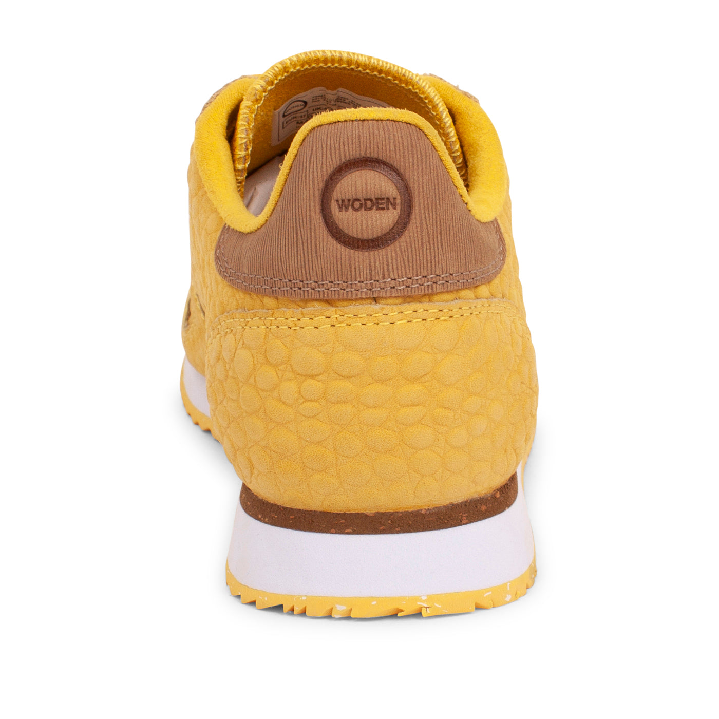 WODEN Ydun Stamped Leather Sneakers 607 Super Lemon