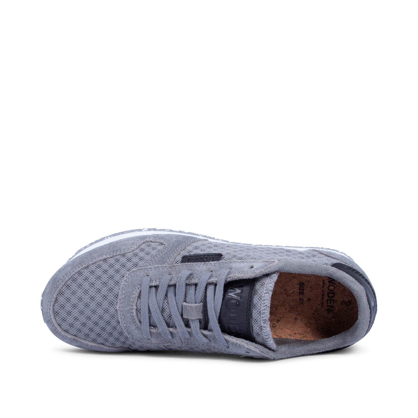 WODEN Ydun Suede Mesh Sneakers 040 Autumn Grey