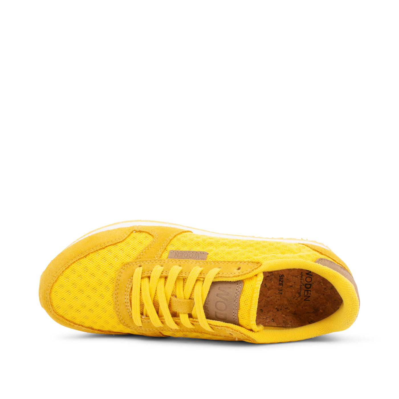 WODEN Ydun Suede Mesh Sneakers 607 Super Lemon