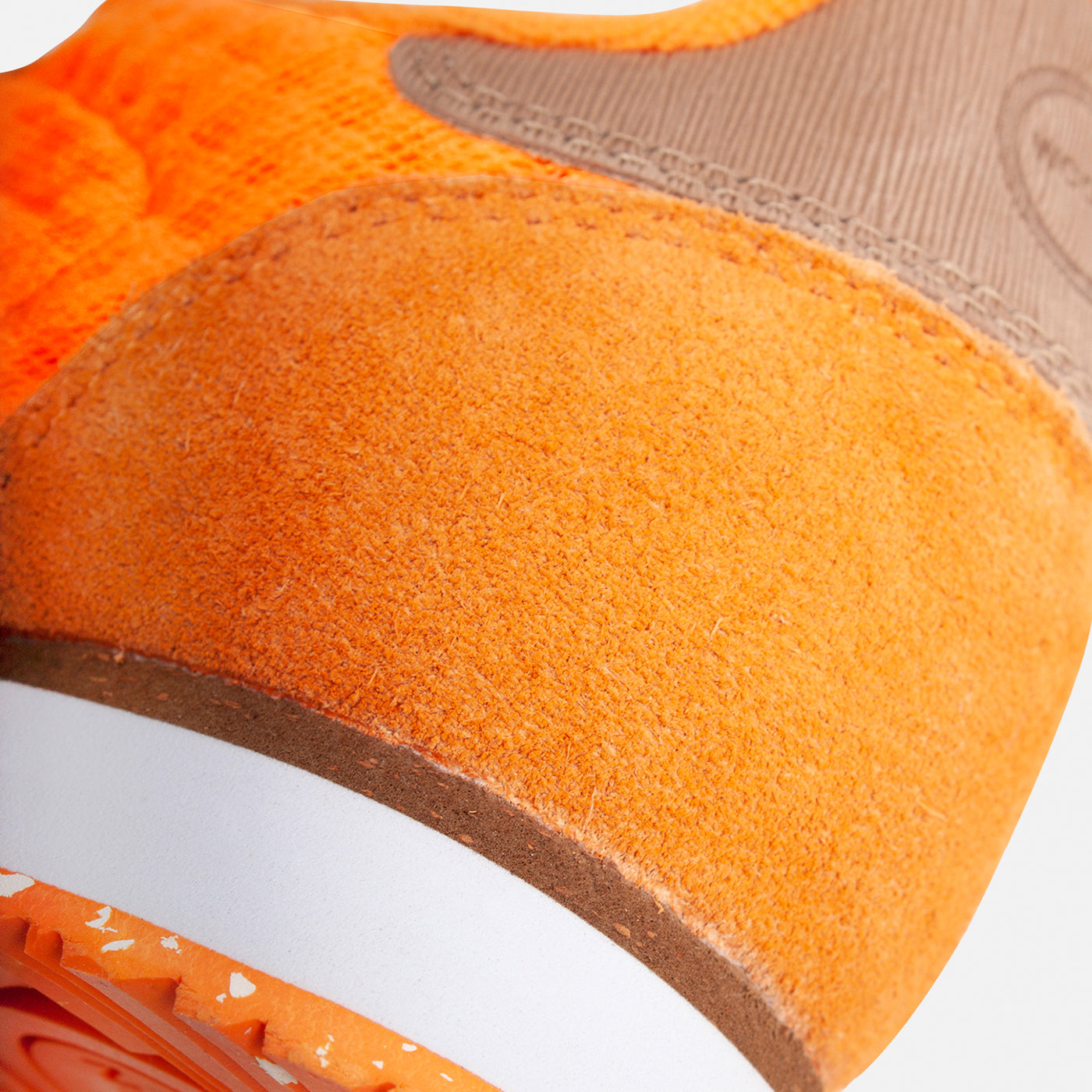 WODEN Ydun Suede Mesh Sneakers 608 Bright Orange