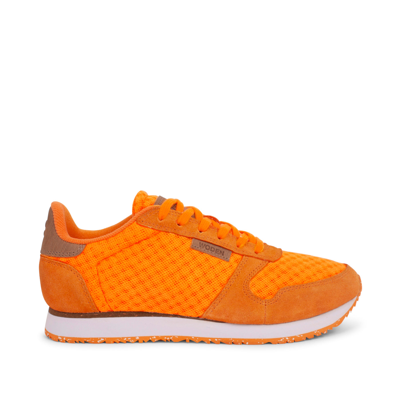 WODEN Ydun Suede Mesh Sneakers 608 Bright Orange