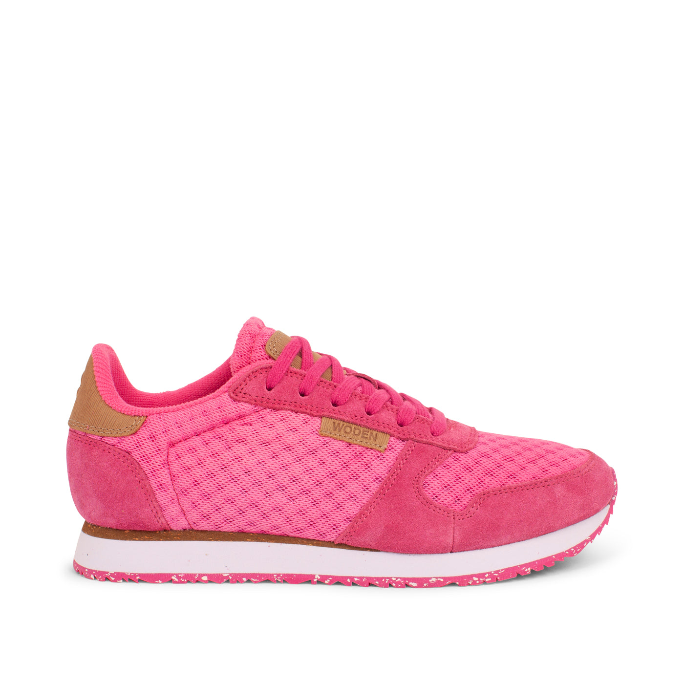 WODEN Ydun Suede Mesh Sneakers 609 Fuchsia