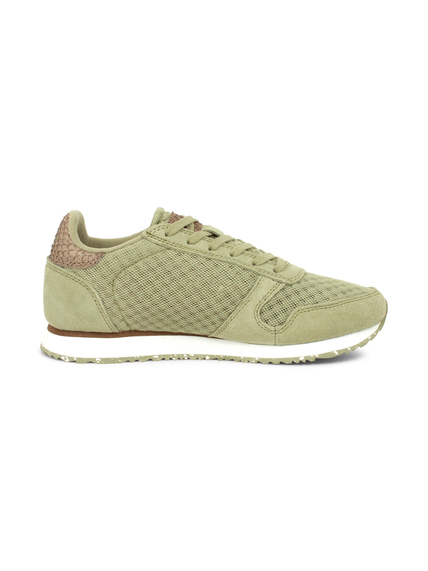 WODEN Ydun Suede Mesh II Sneakers 306 Dusty Olive