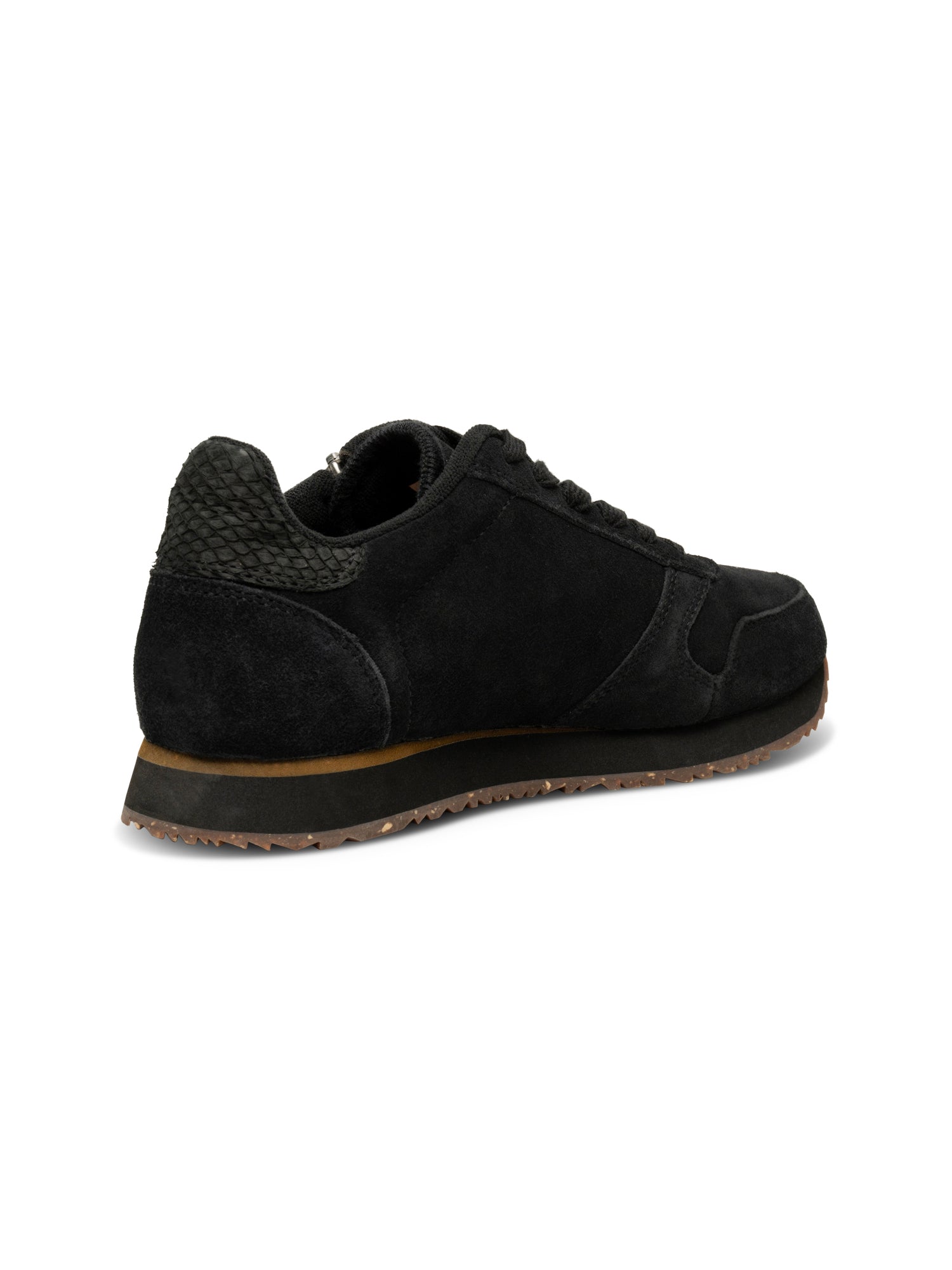 WODEN Ydun Suede Zipper Sneakers 020 Black