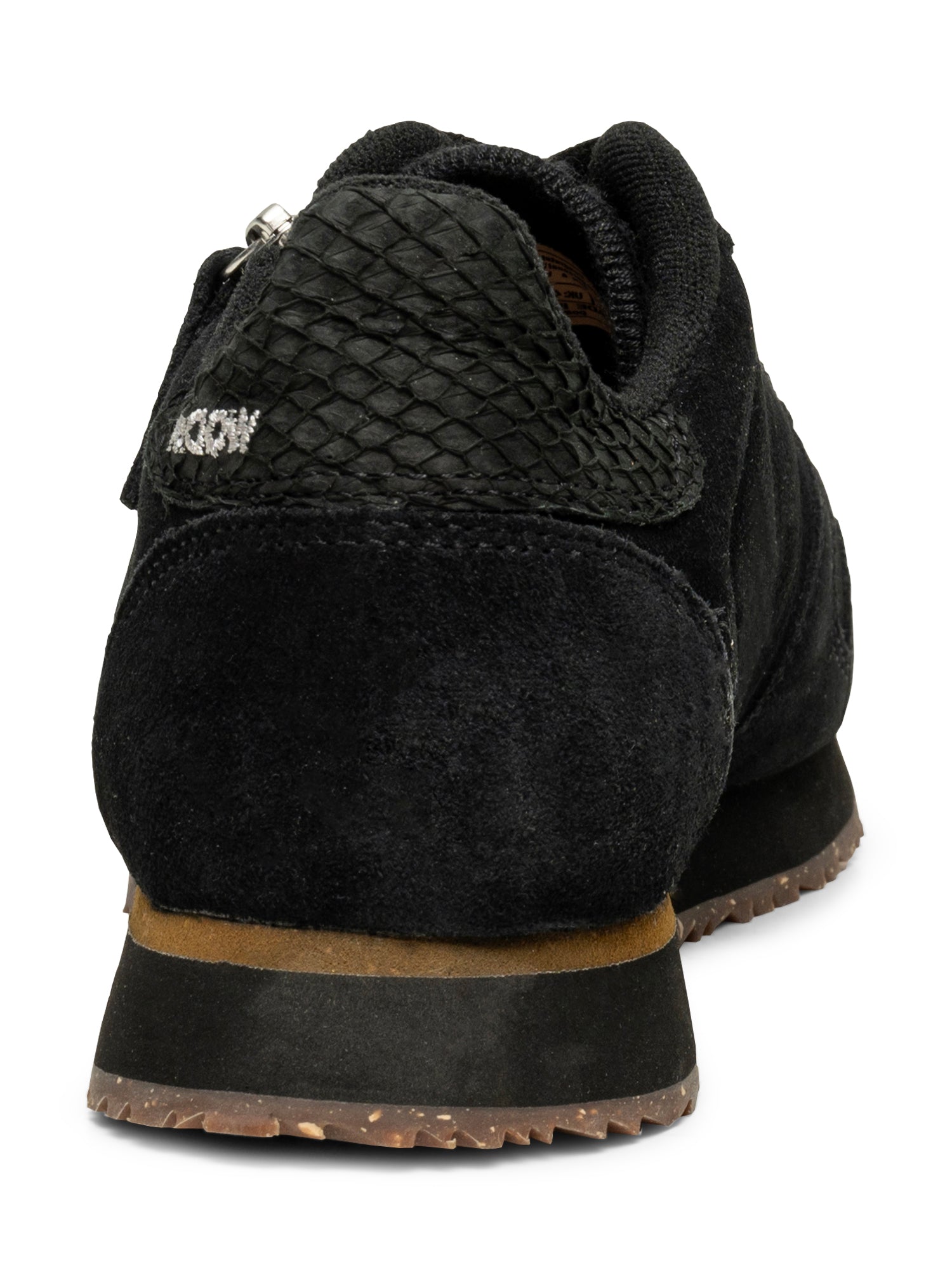 WODEN Ydun Suede Zipper Sneakers 020 Black
