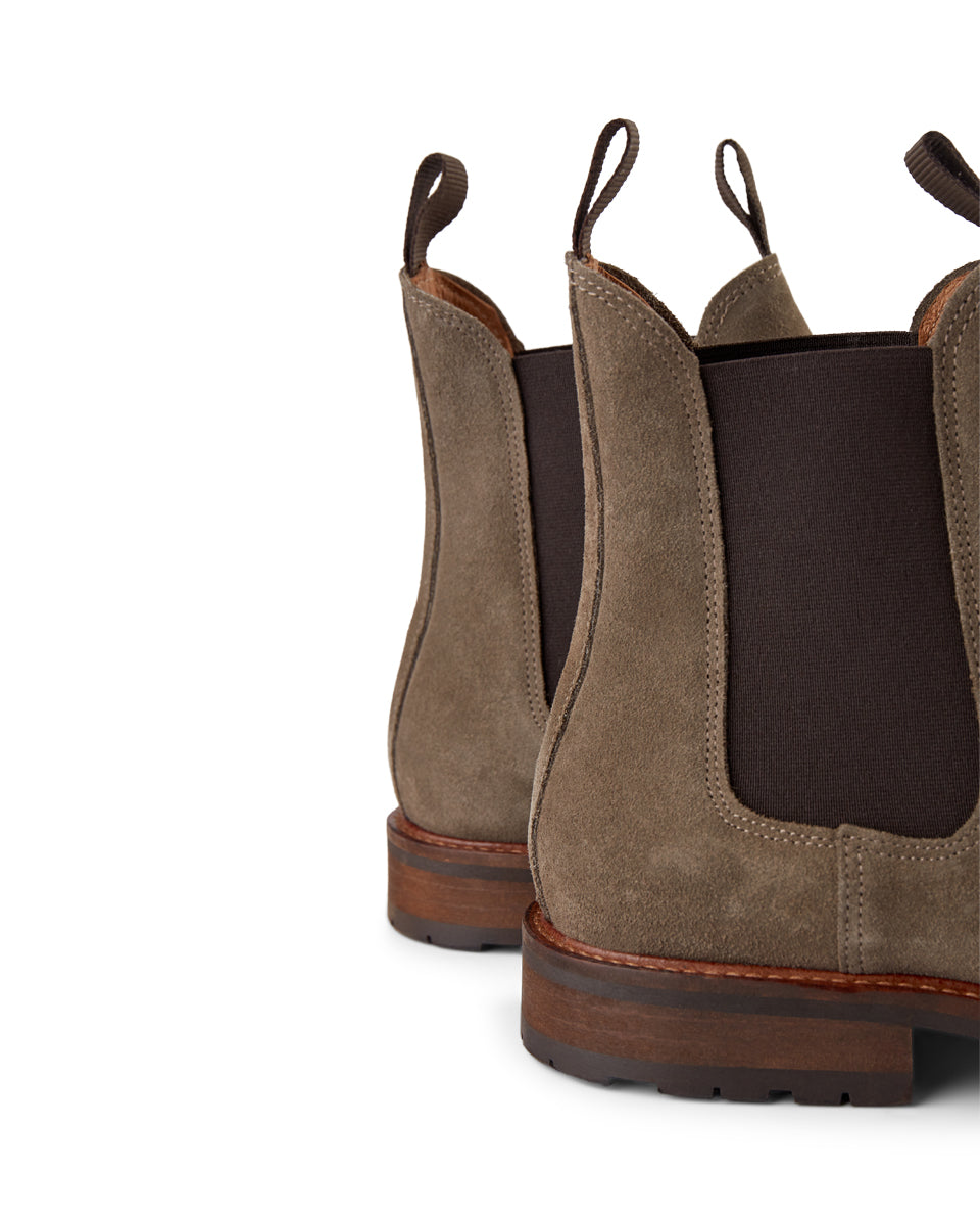 SHOE THE BEAR MENS York støvle vandafvisende Chelsea Boots 151 KHAKI