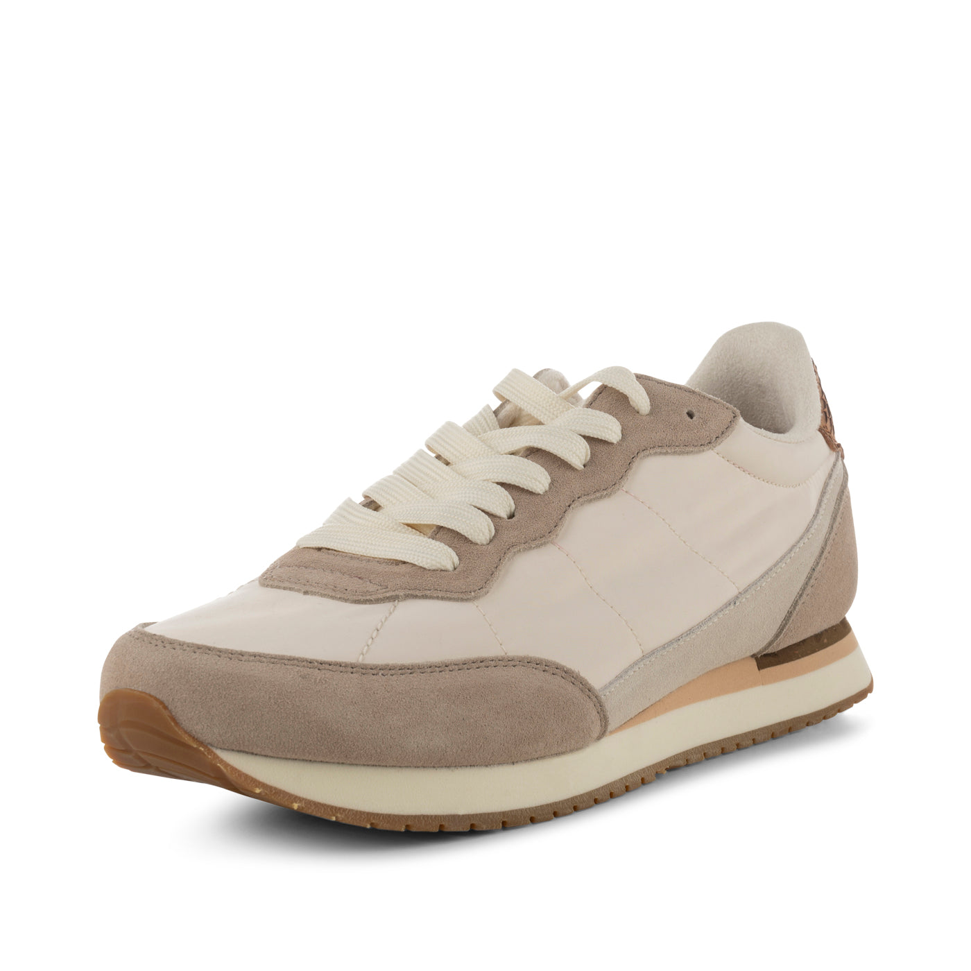 WODEN MENS Jansen retro sneaker tekstil Sneakers 065 Taupe
