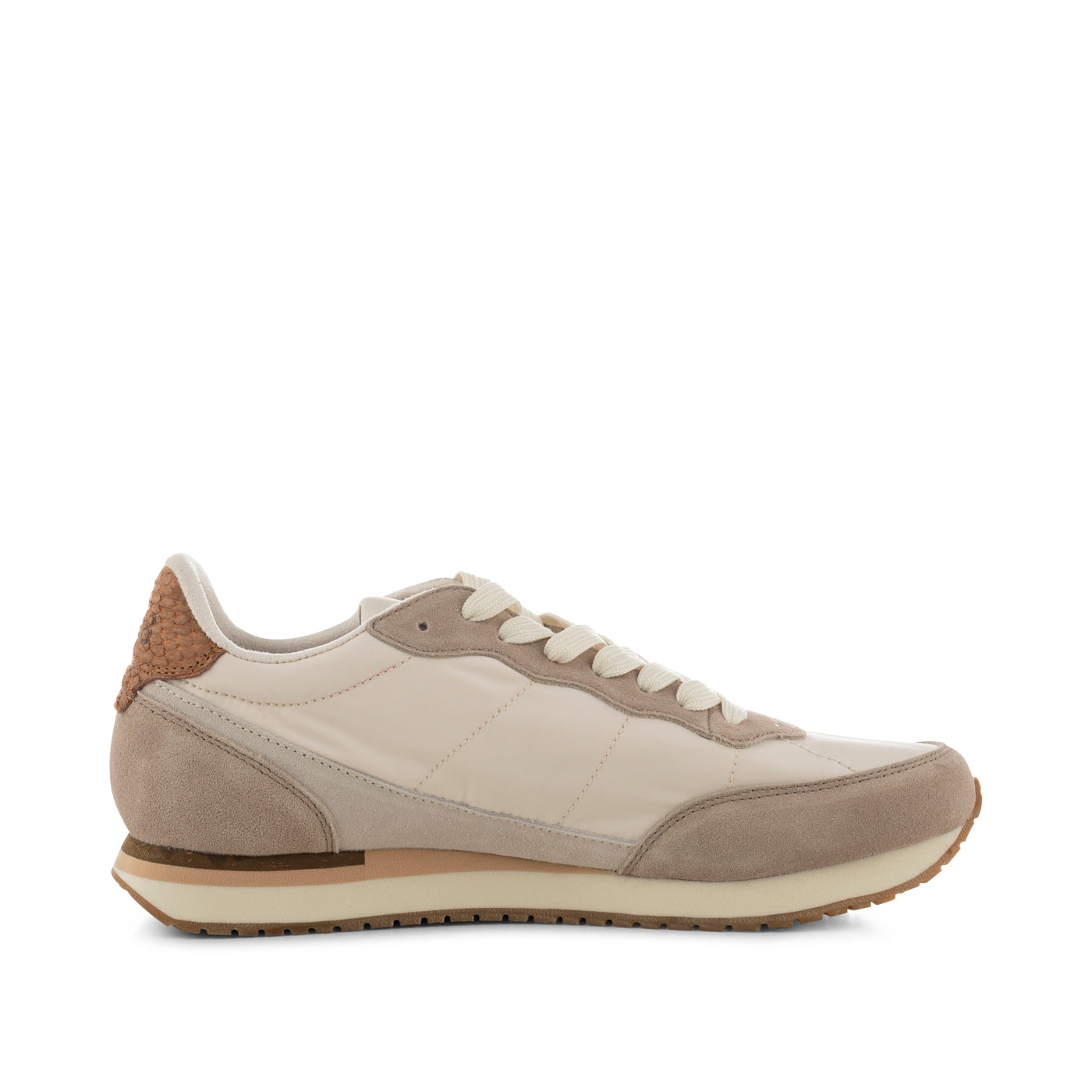WODEN MENS Jansen retro sneaker tekstil Sneakers 065 Taupe