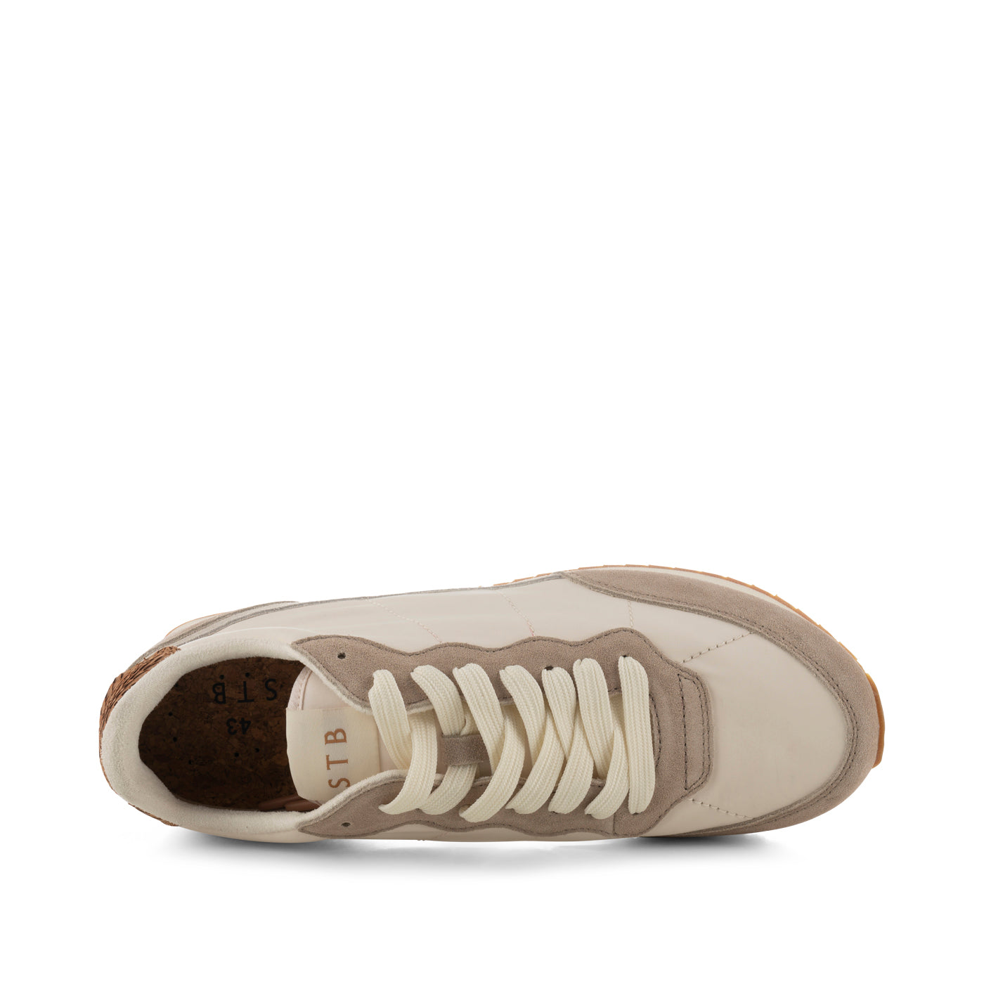 WODEN MENS Jansen retro sneaker tekstil Sneakers 065 Taupe