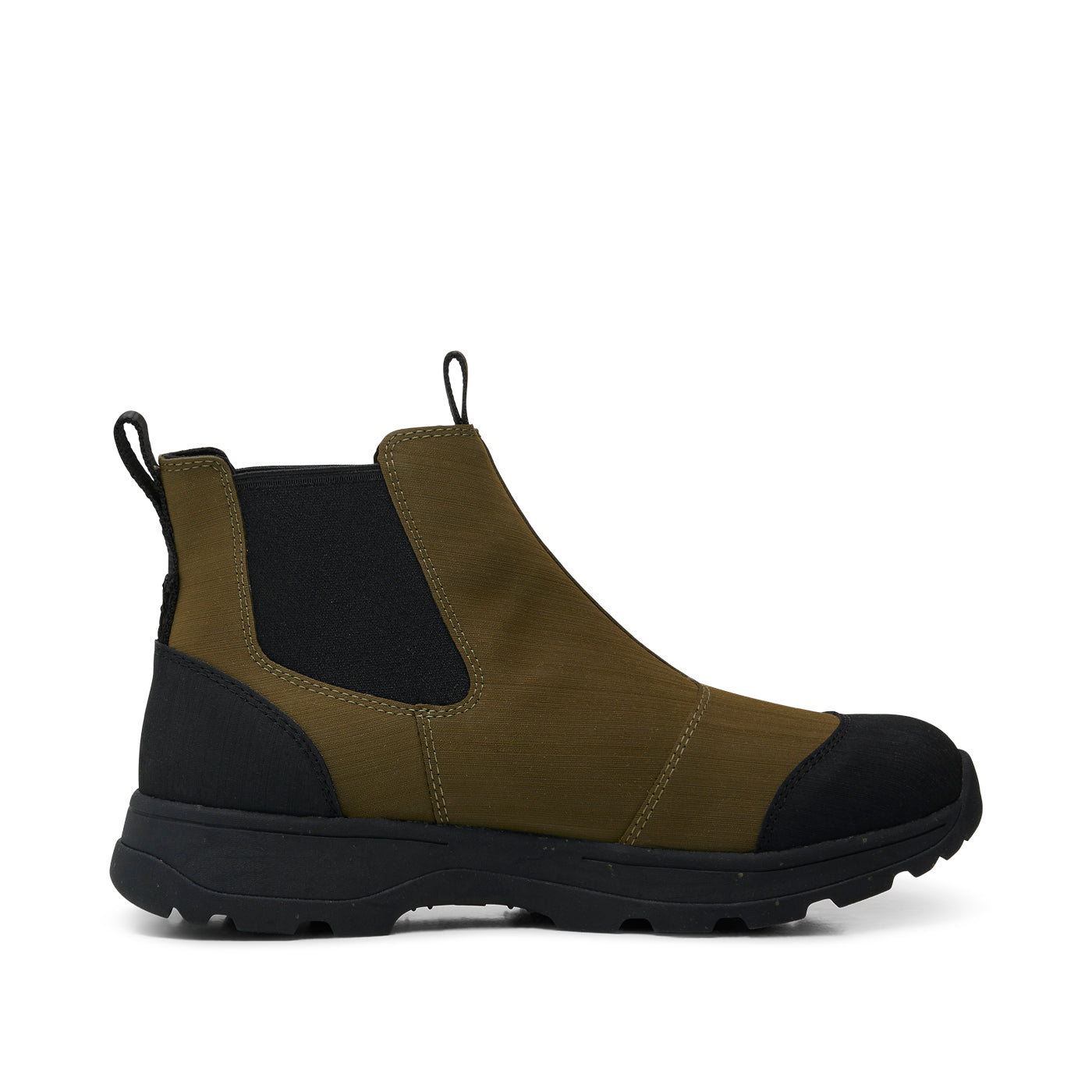 WODEN MENS Melvin Track Waterproof Rubber Boots 786 Dark Olive/Black