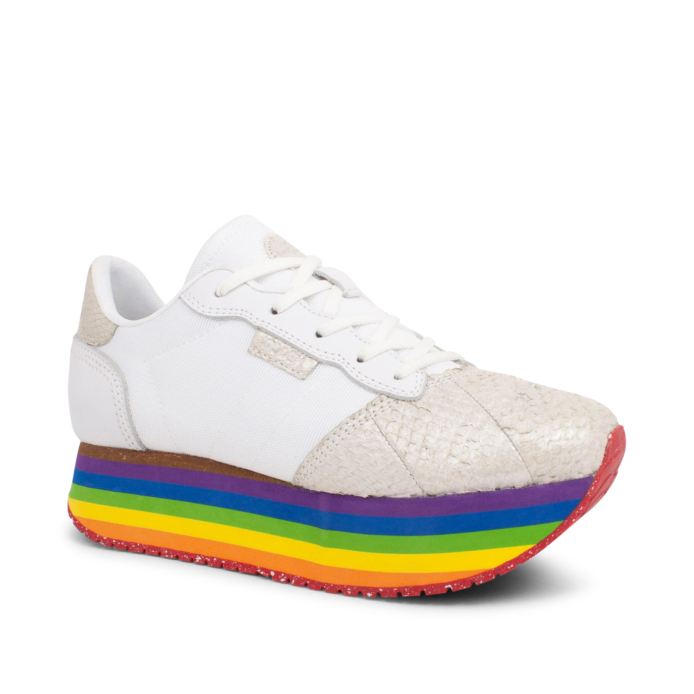 WODEN Alison NSC Sneakers 631 Bright White Rainbow