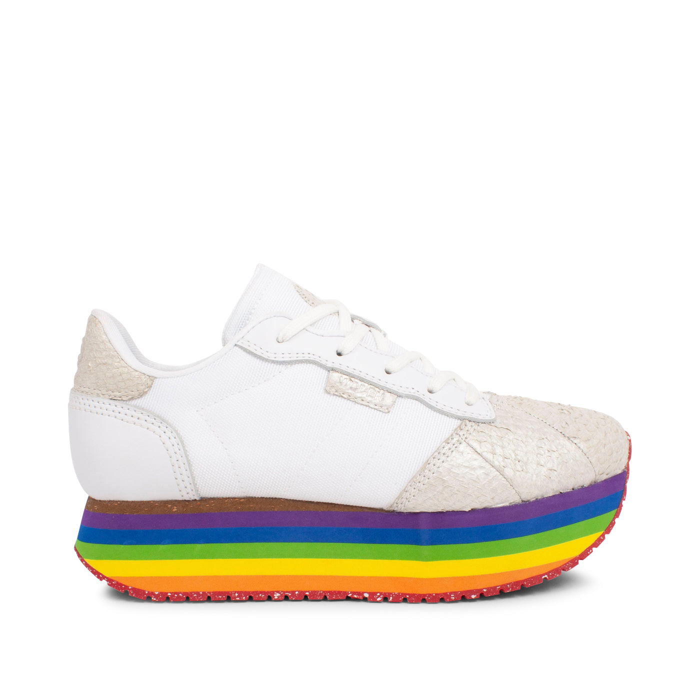 WODEN Alison NSC Sneakers 631 Bright White Rainbow
