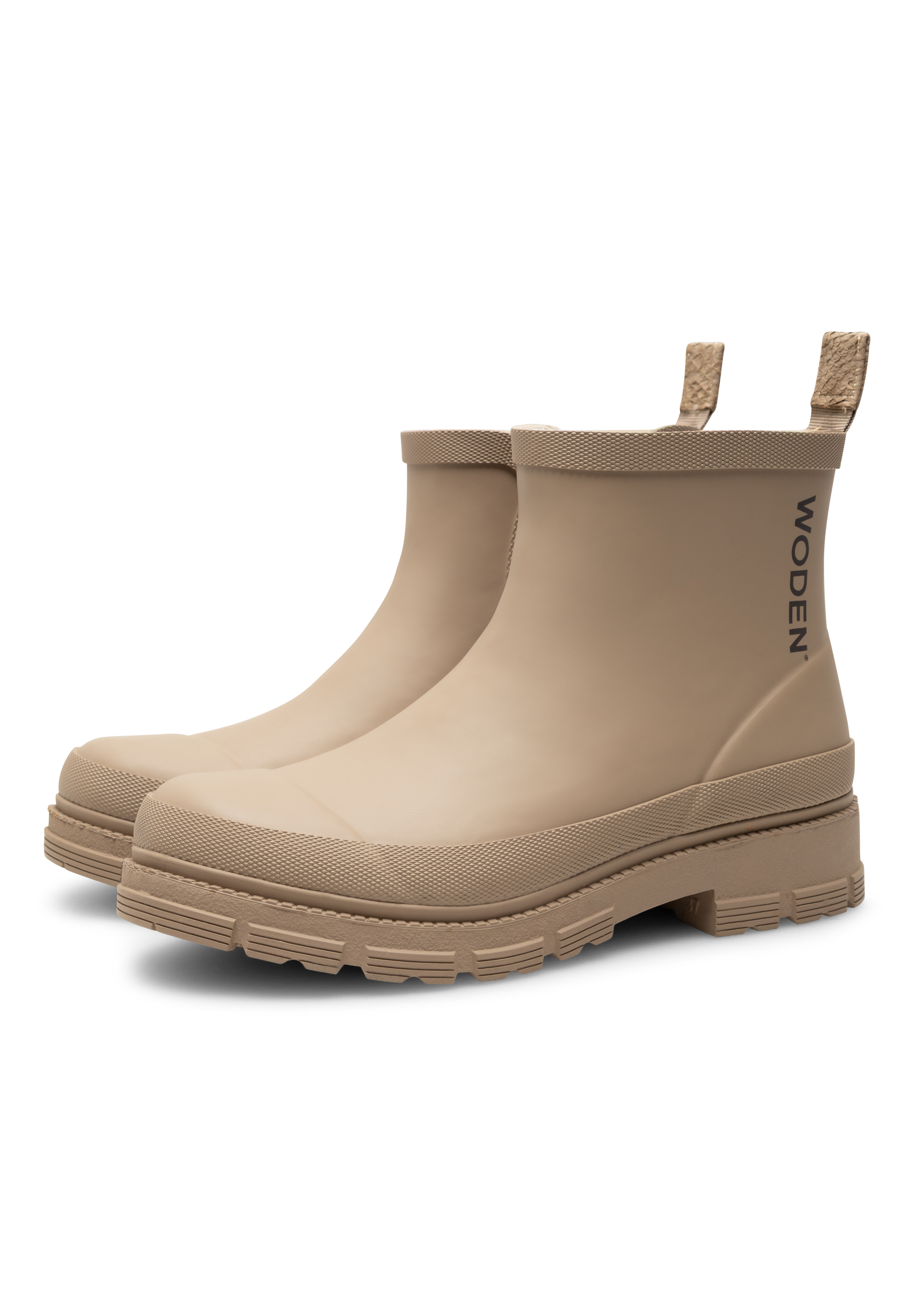 WODEN Alison Warm Waterproof Rubber Boots 776 Silver Mink