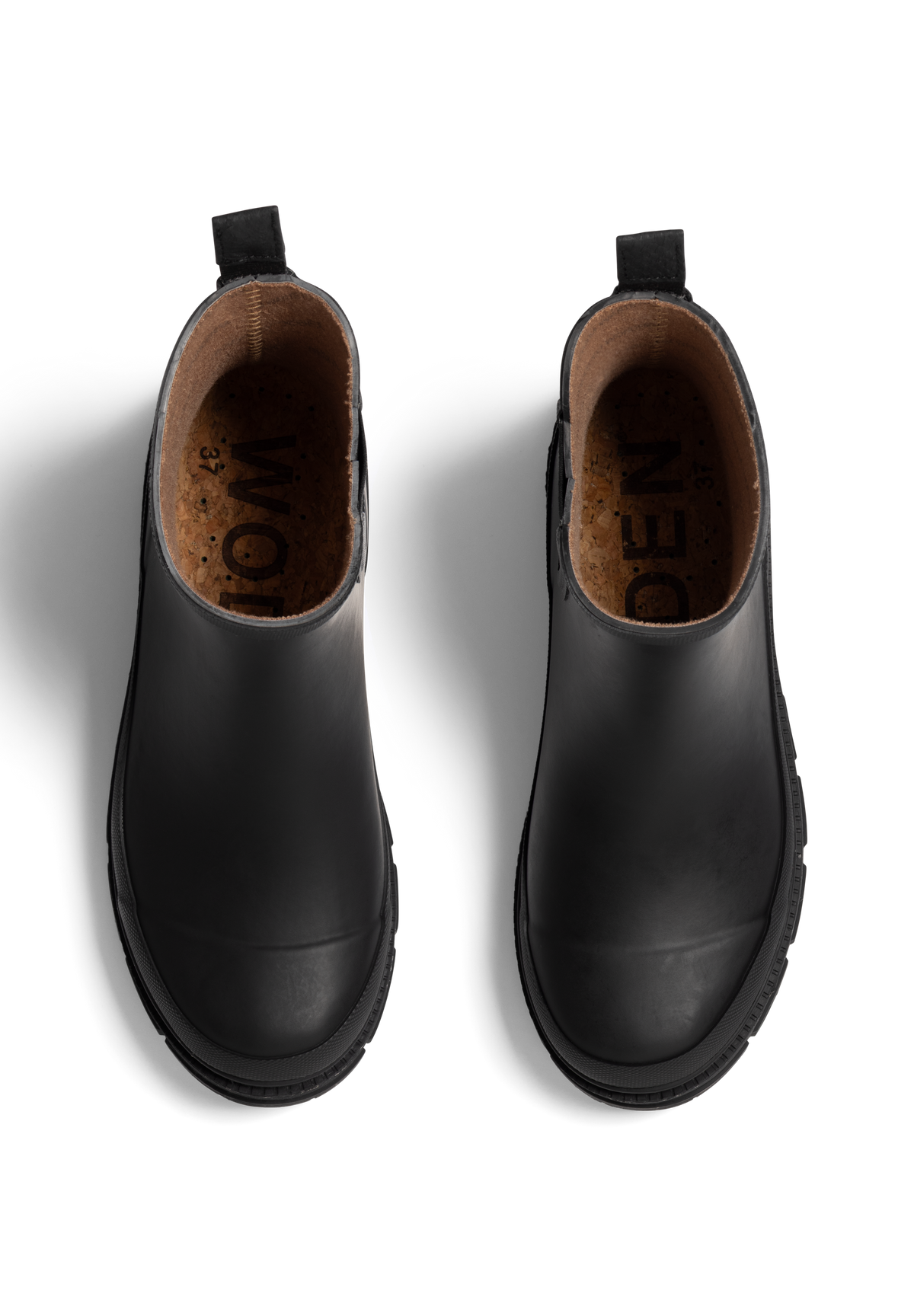 WODEN Alison Waterproof Rubber Boots 020 Black