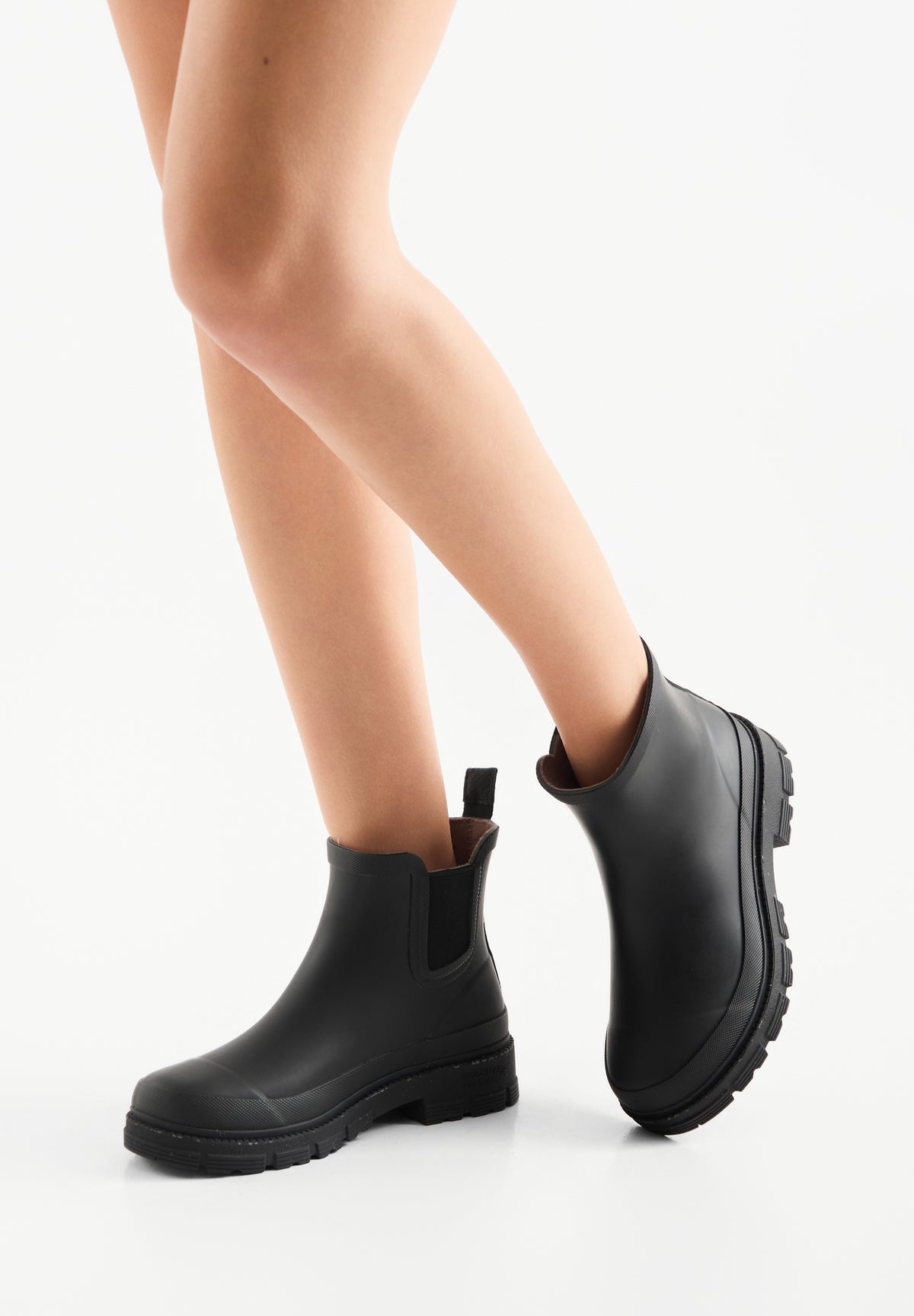 WODEN Alison Waterproof Rubber Boots 020 Black