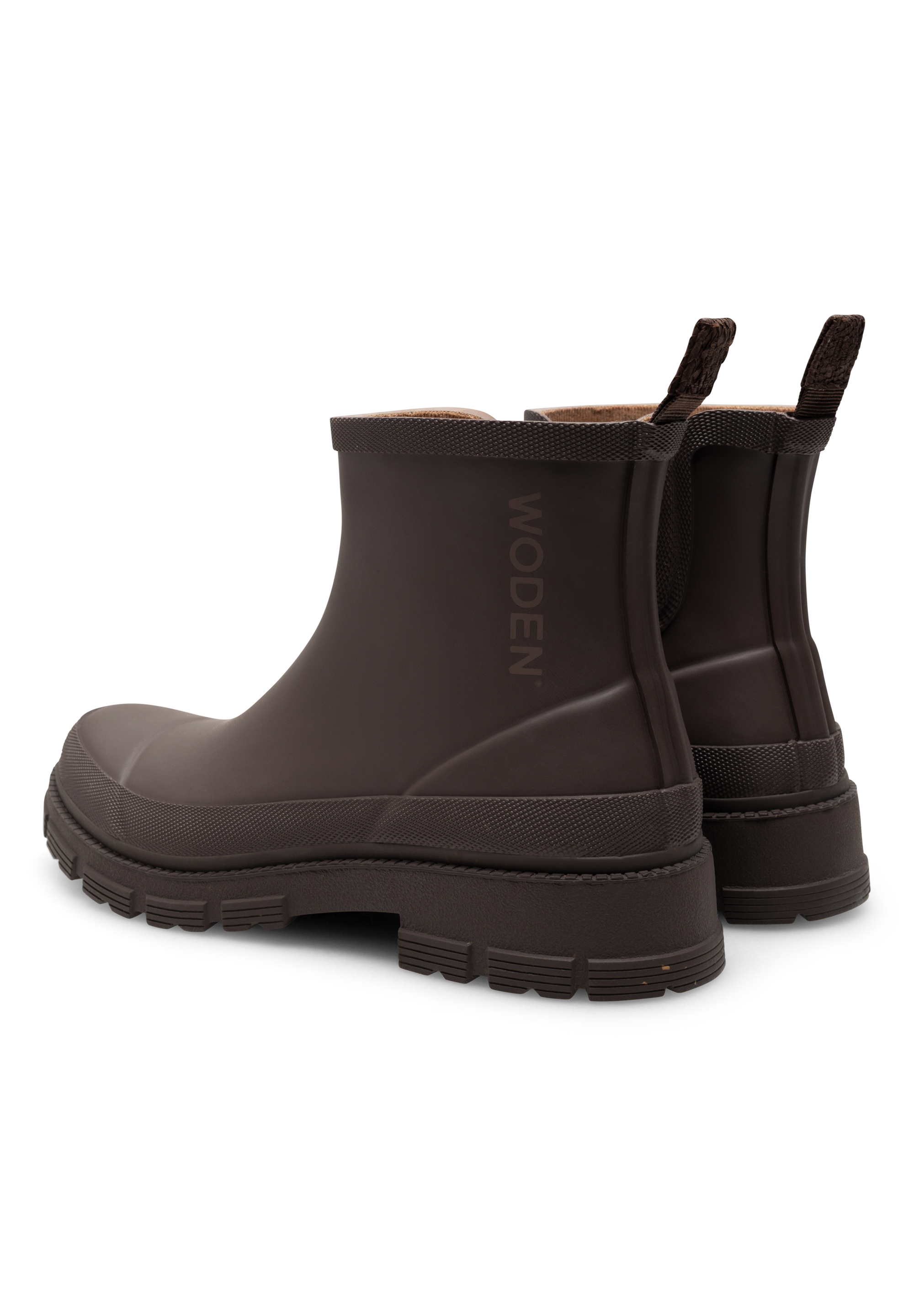 WODEN Alison Waterproof Rubber Boots 063 Chocolate
