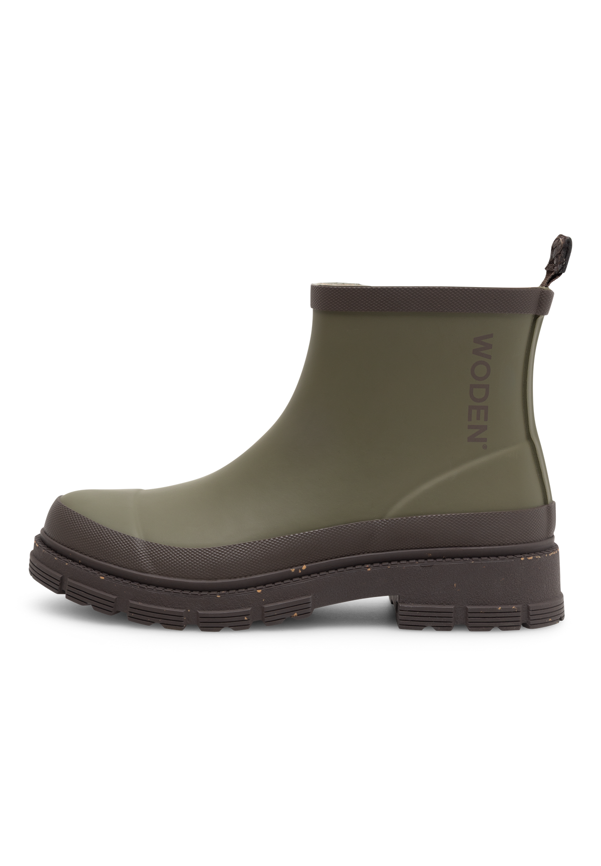 WODEN Alison Waterproof Rubber Boots 295 Dark Olive